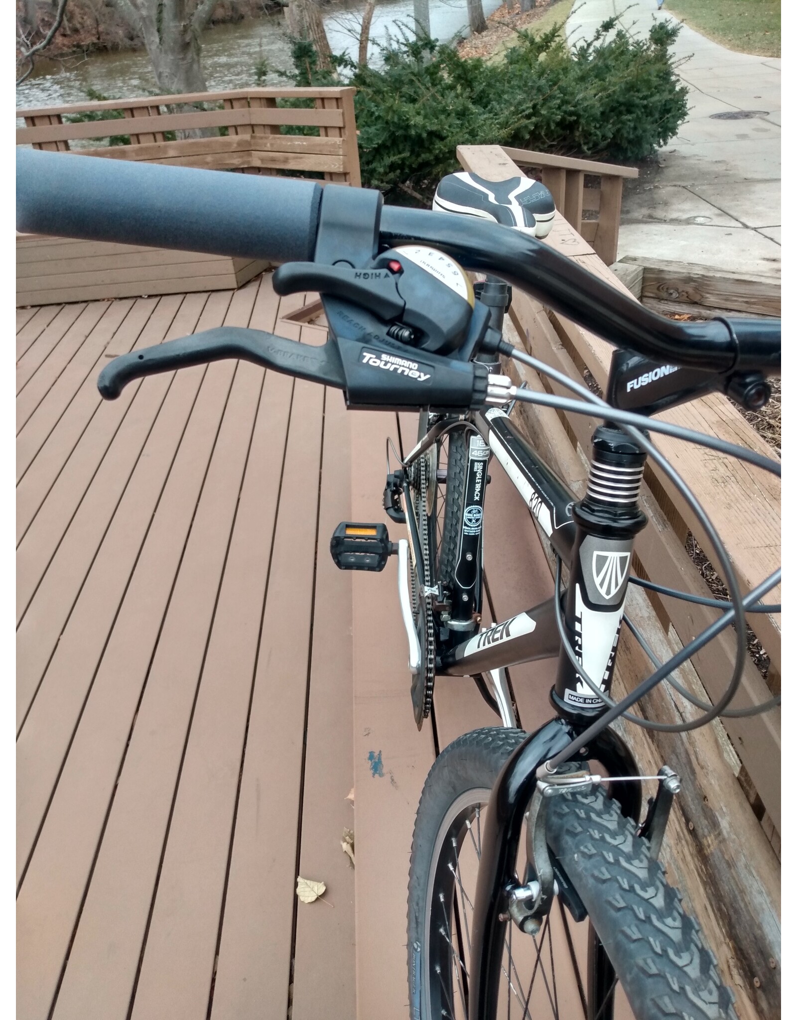 Trek, Single Track, 18in/M, Black