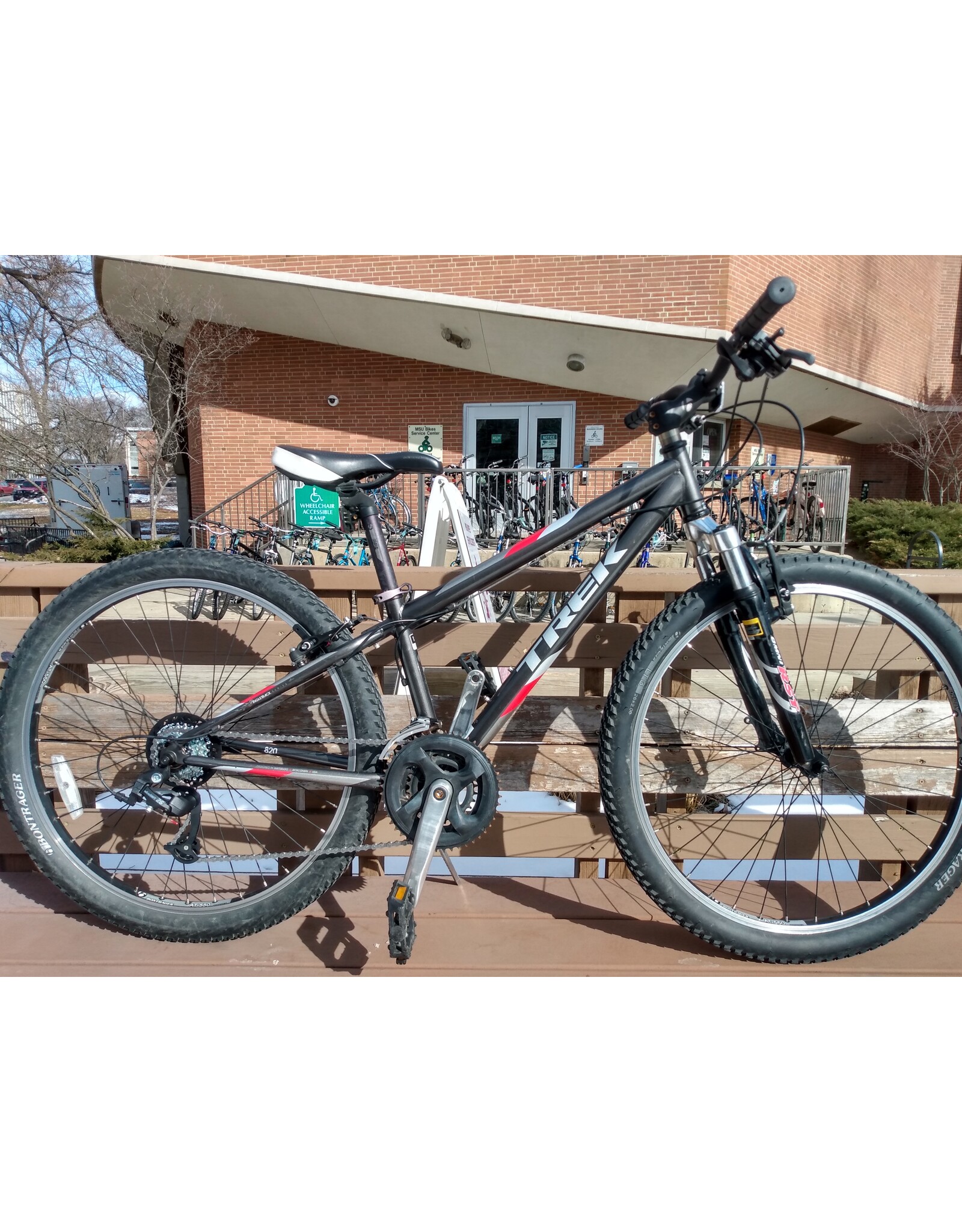 Trek, 820, 13in/S, Blk/Rd/Slvr