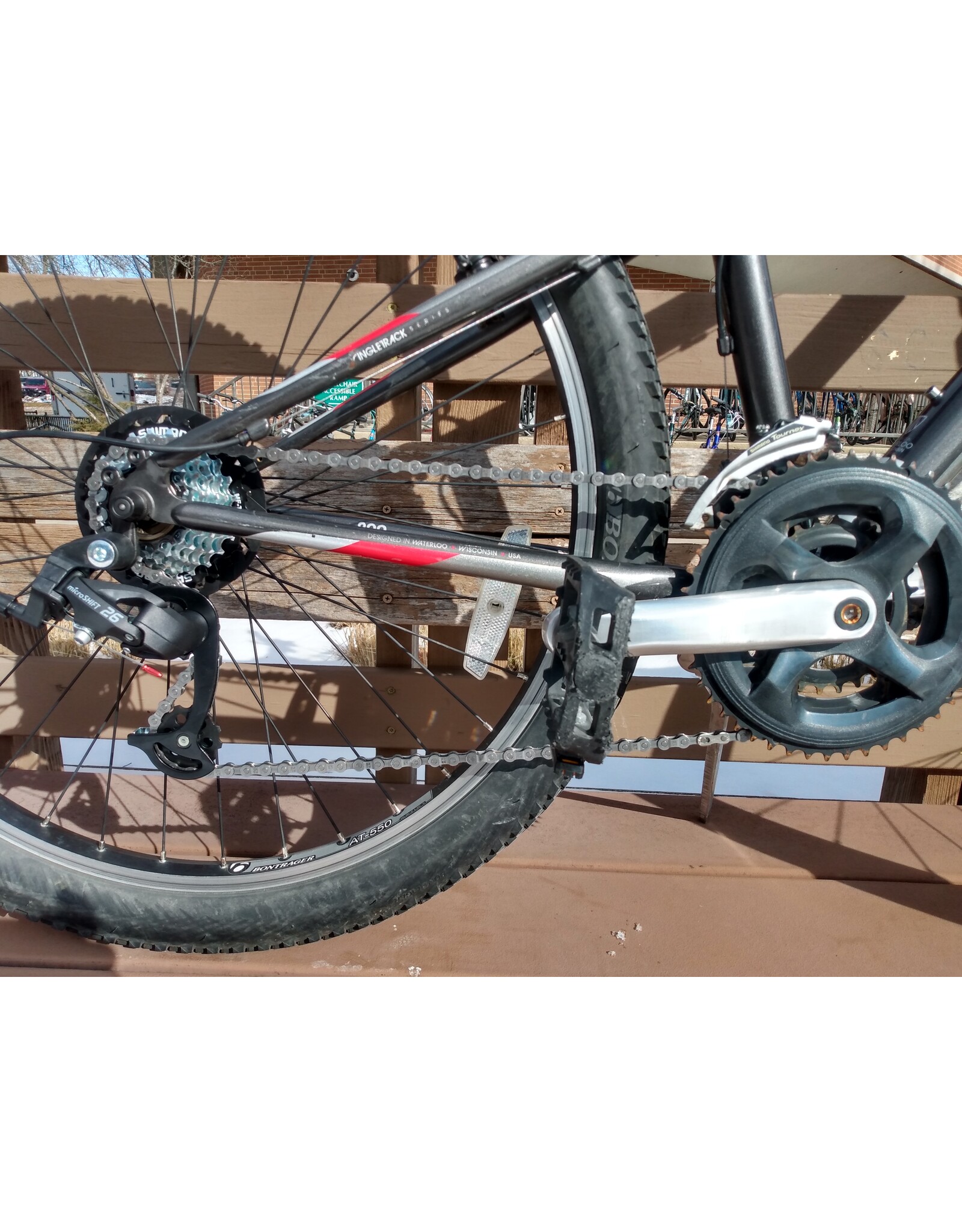 Trek, 820, 13in/S, Blk/Rd/Slvr