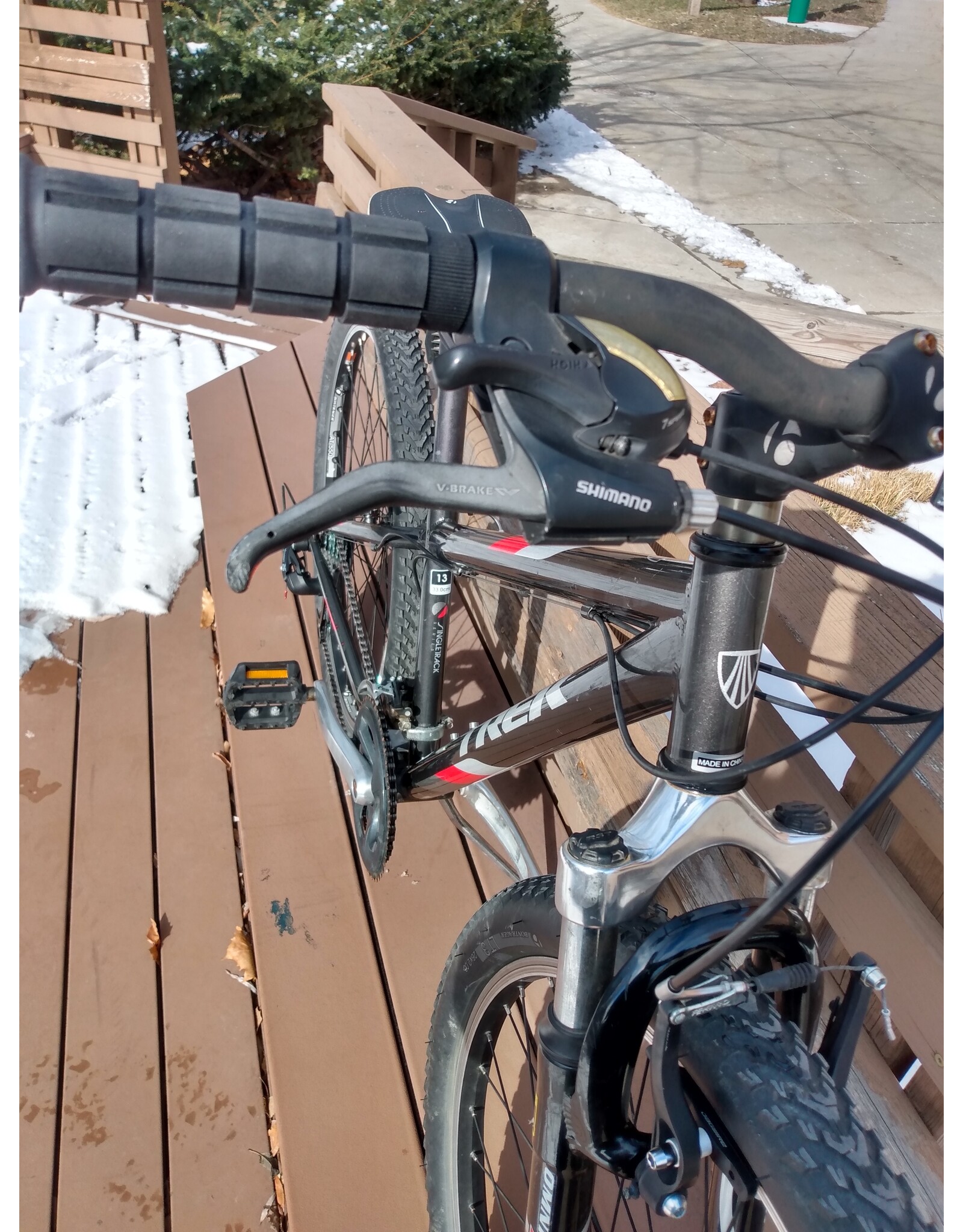 Trek, 820, 13in/S, Blk/Rd/Slvr