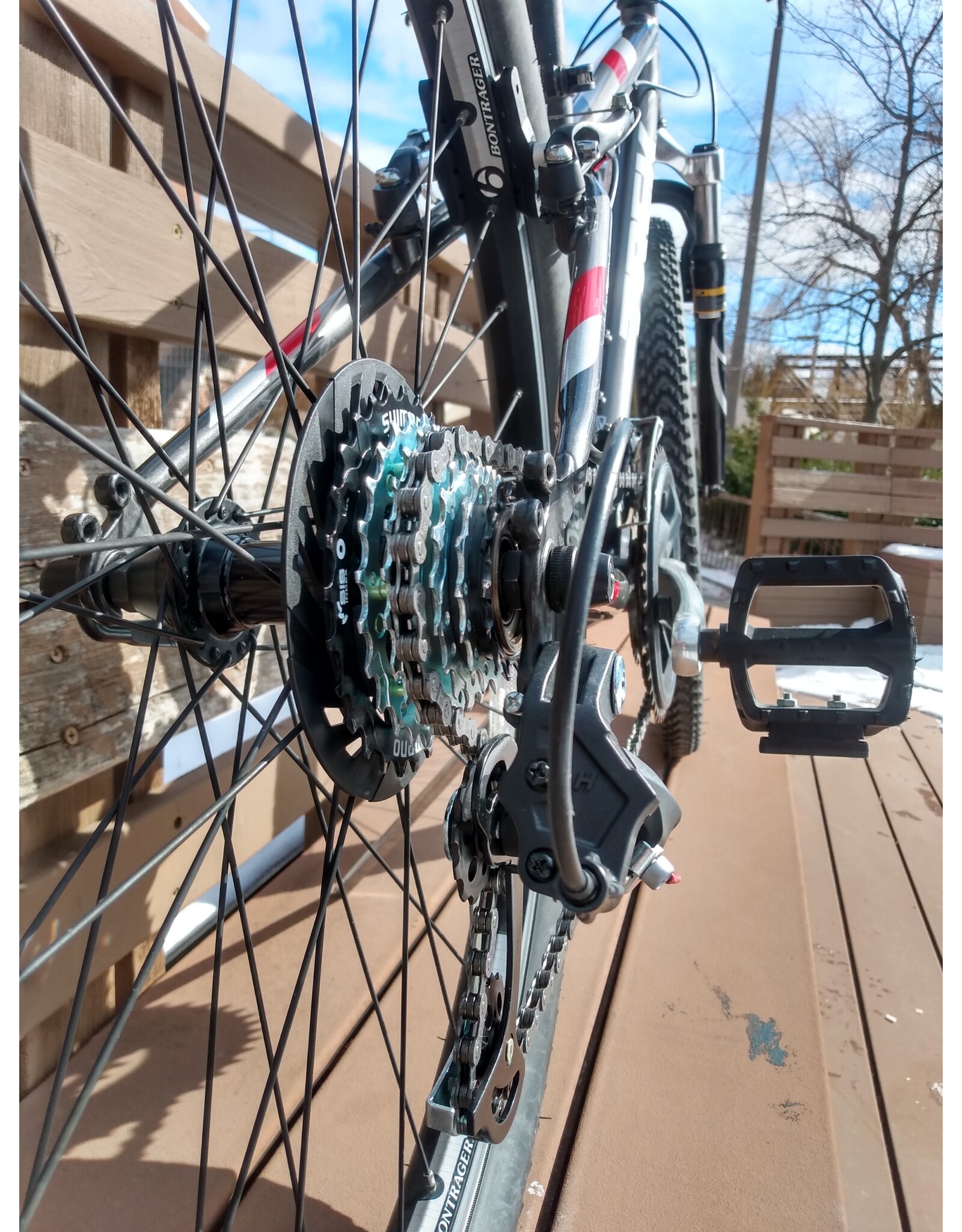 Trek, 820, 13in/S, Blk/Rd/Slvr