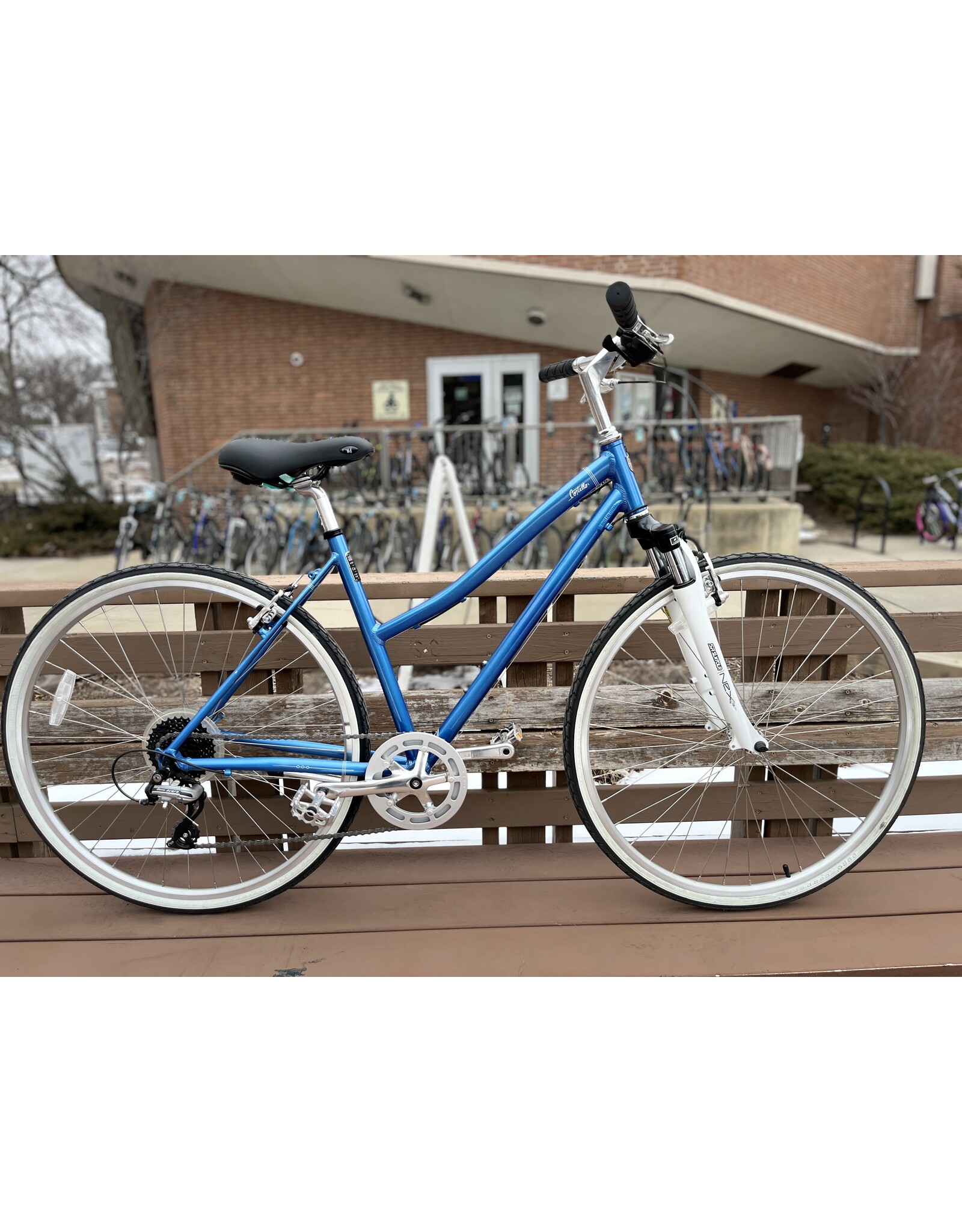 Detroit Bikes Detroit Bikes, Cortello, Light Blue, 19"/LowStep