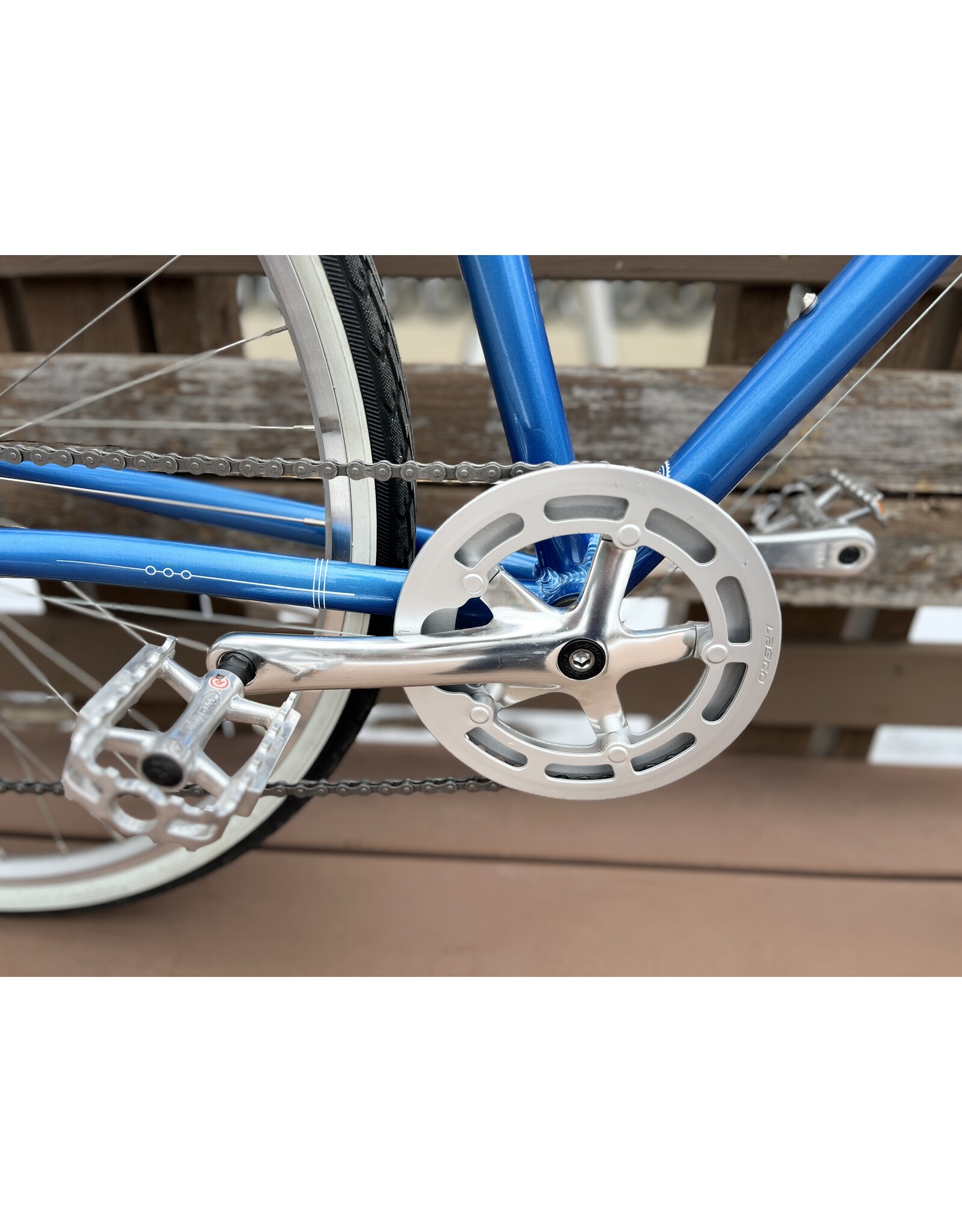 Detroit Bikes Detroit Bikes, Cortello, Light Blue, 19"/LowStep