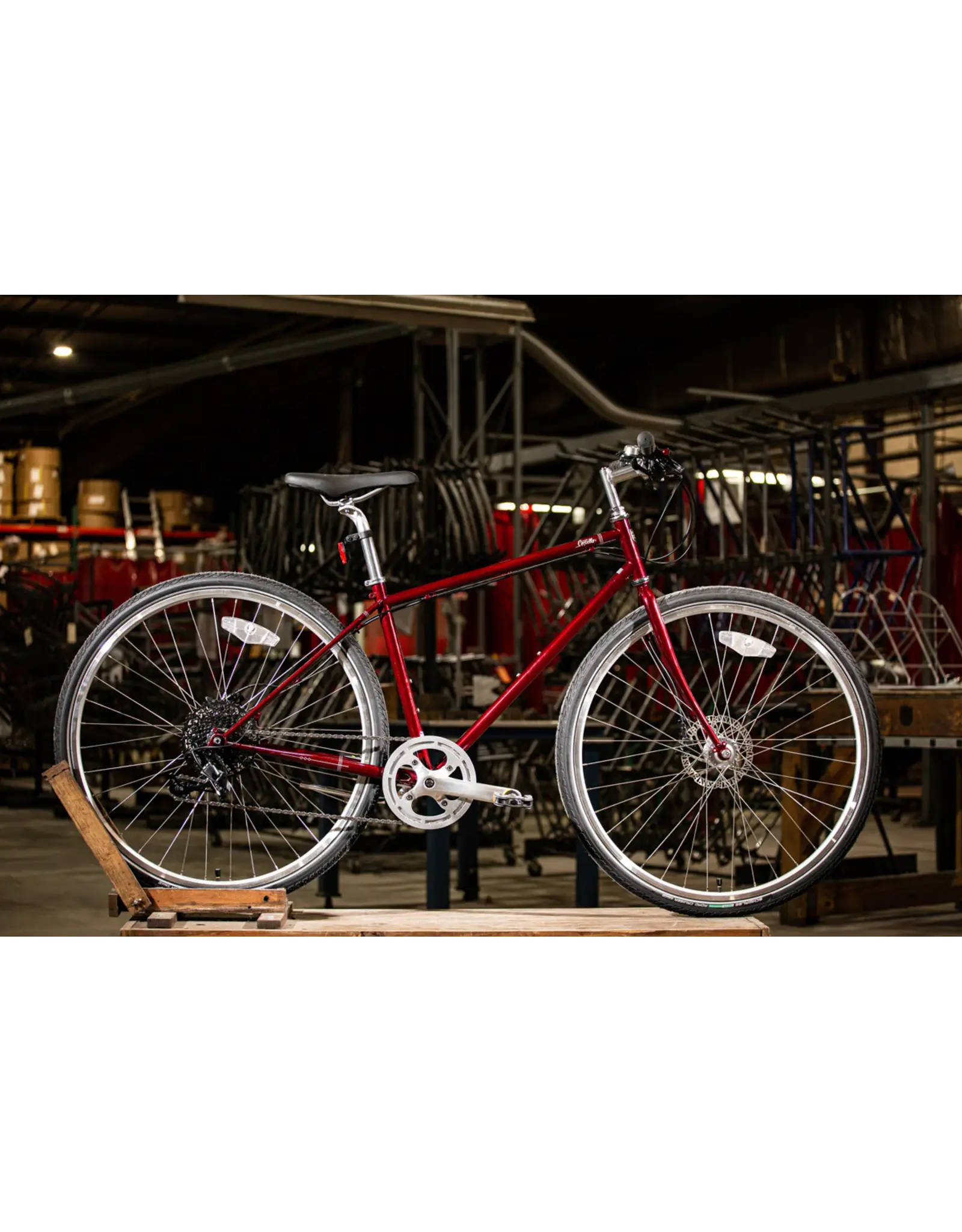 Detroit Bikes Detroit Bikes, Cortello, Candy Apple Red, 20"/L