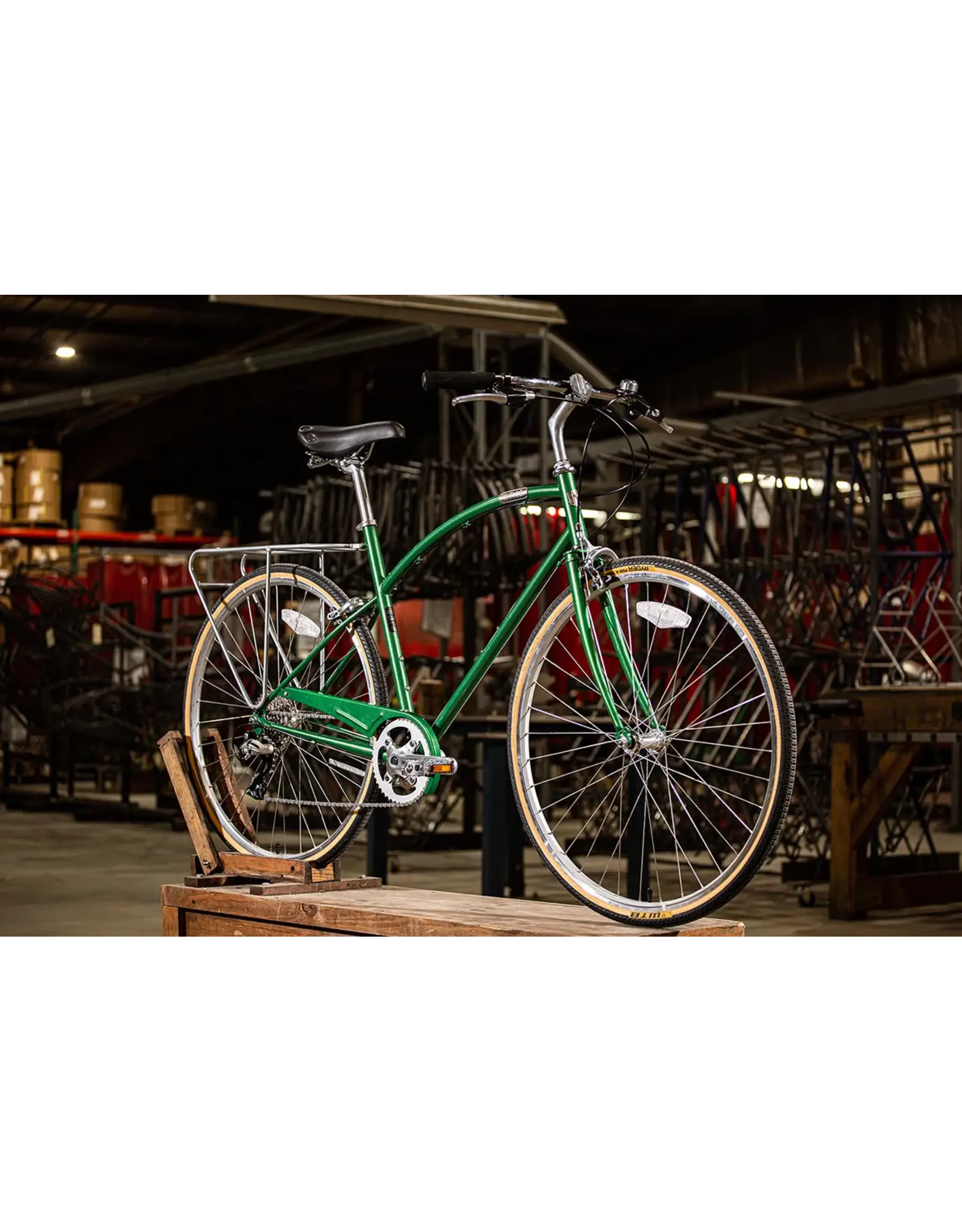 Detroit Bikes Detroit Bikes, A-Type (8 speed), Spartan green, L