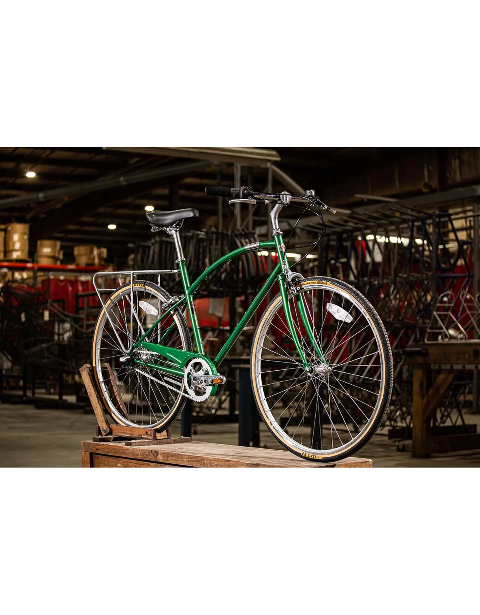 Detroit Bikes Detroit Bikes, A-Type (3 speed), Spartan green, M