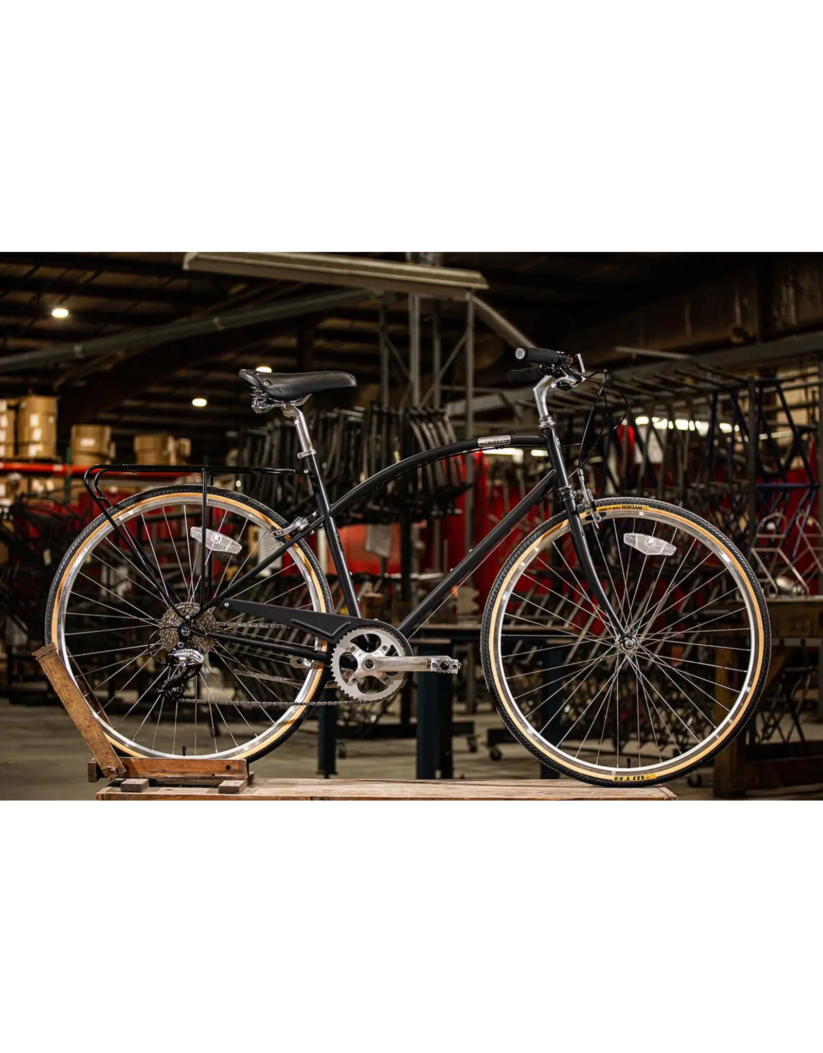 Detroit Bikes Detroit Bikes, A-Type (8 speed), Black, M