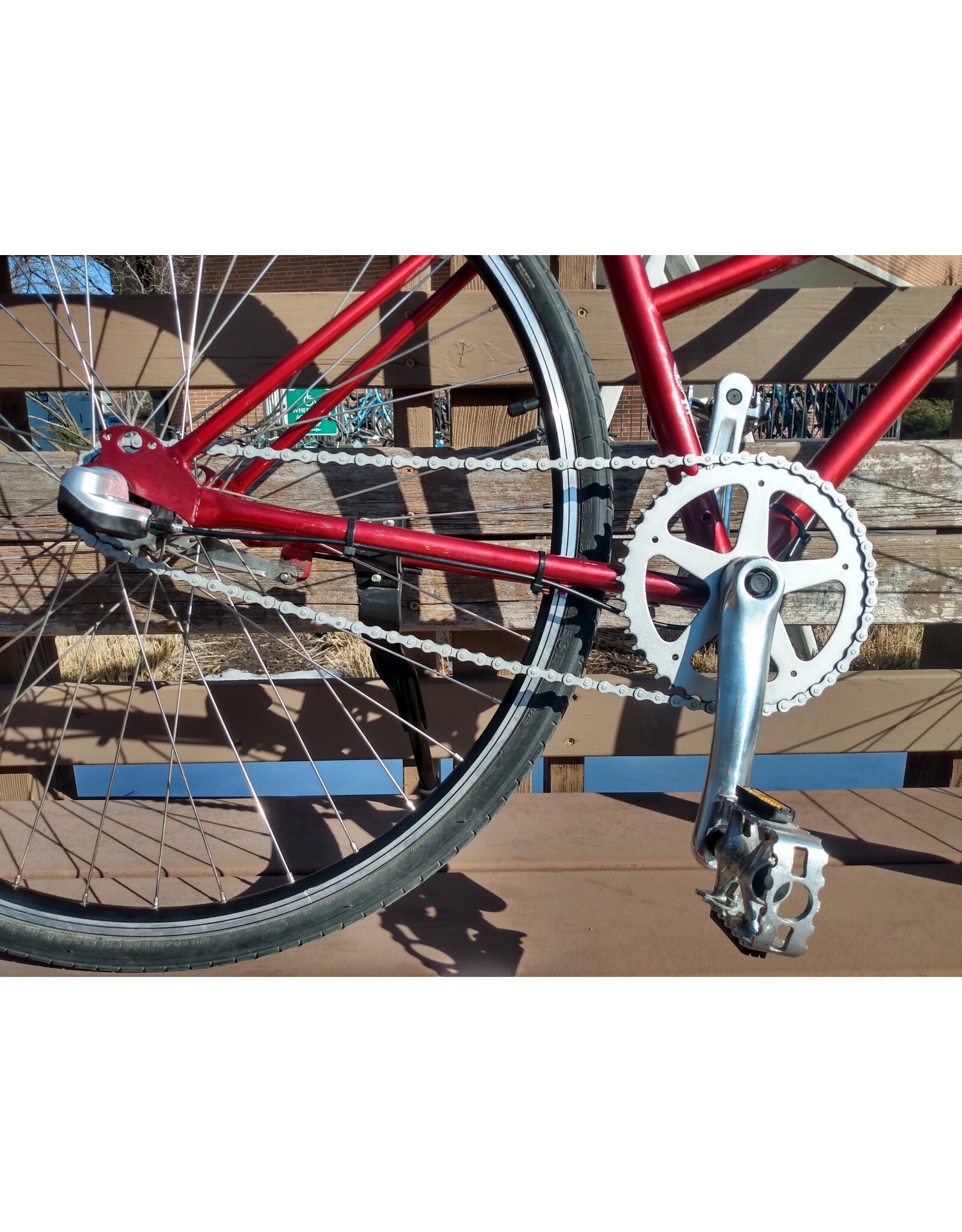 Detroit Bikes, B-Type, 19in/M, Red