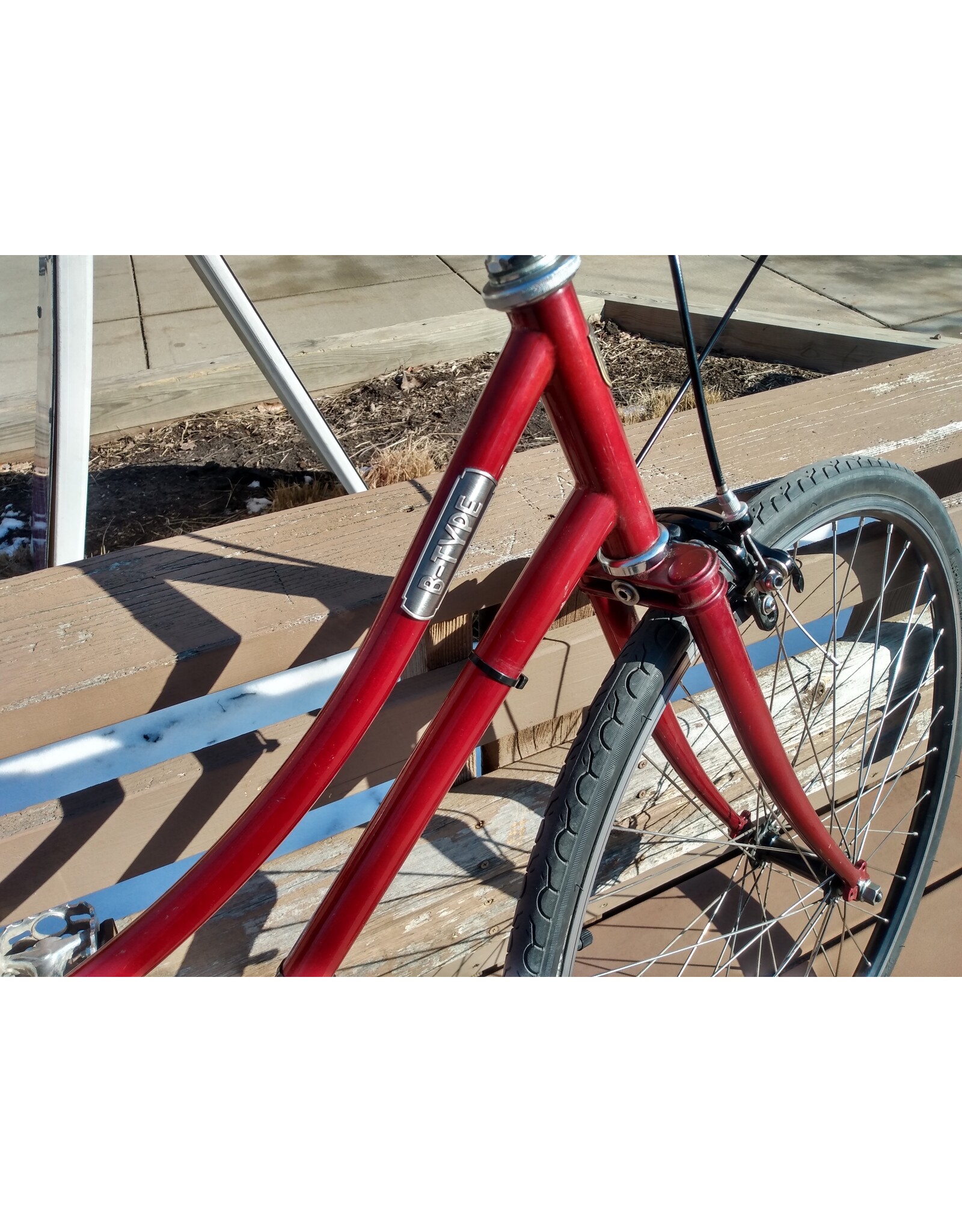 Detroit Bikes, B-Type, 19in/M, Red