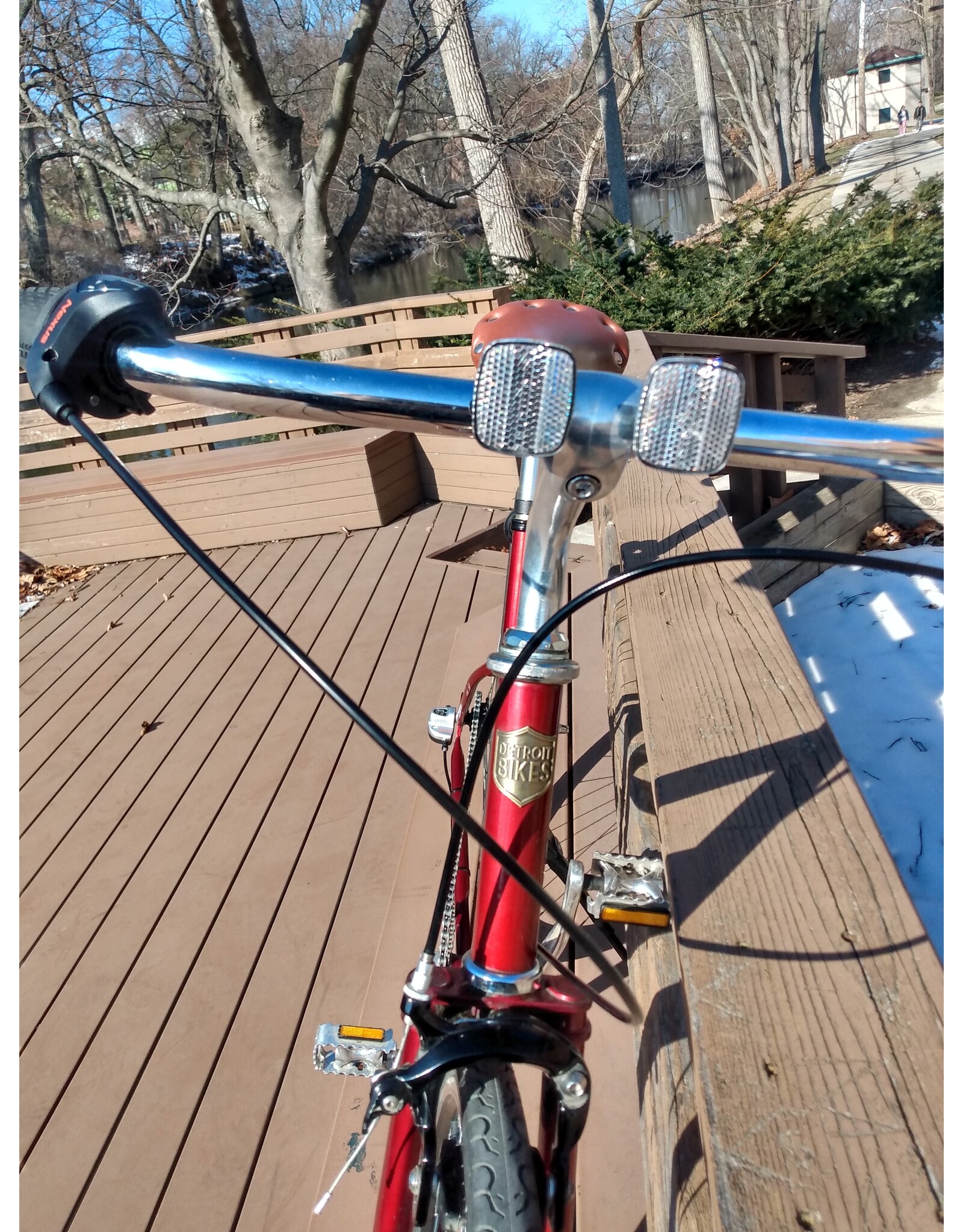 Detroit Bikes, B-Type, 19in/M, Red