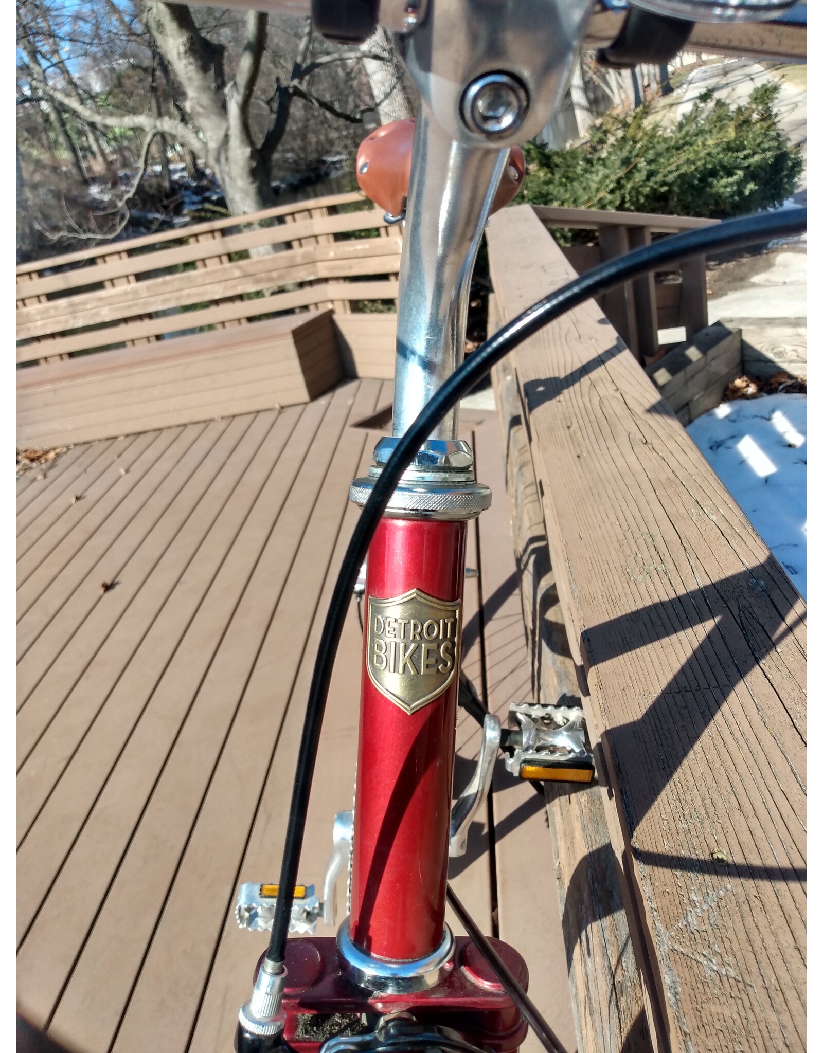 Detroit Bikes, B-Type, 19in/M, Red