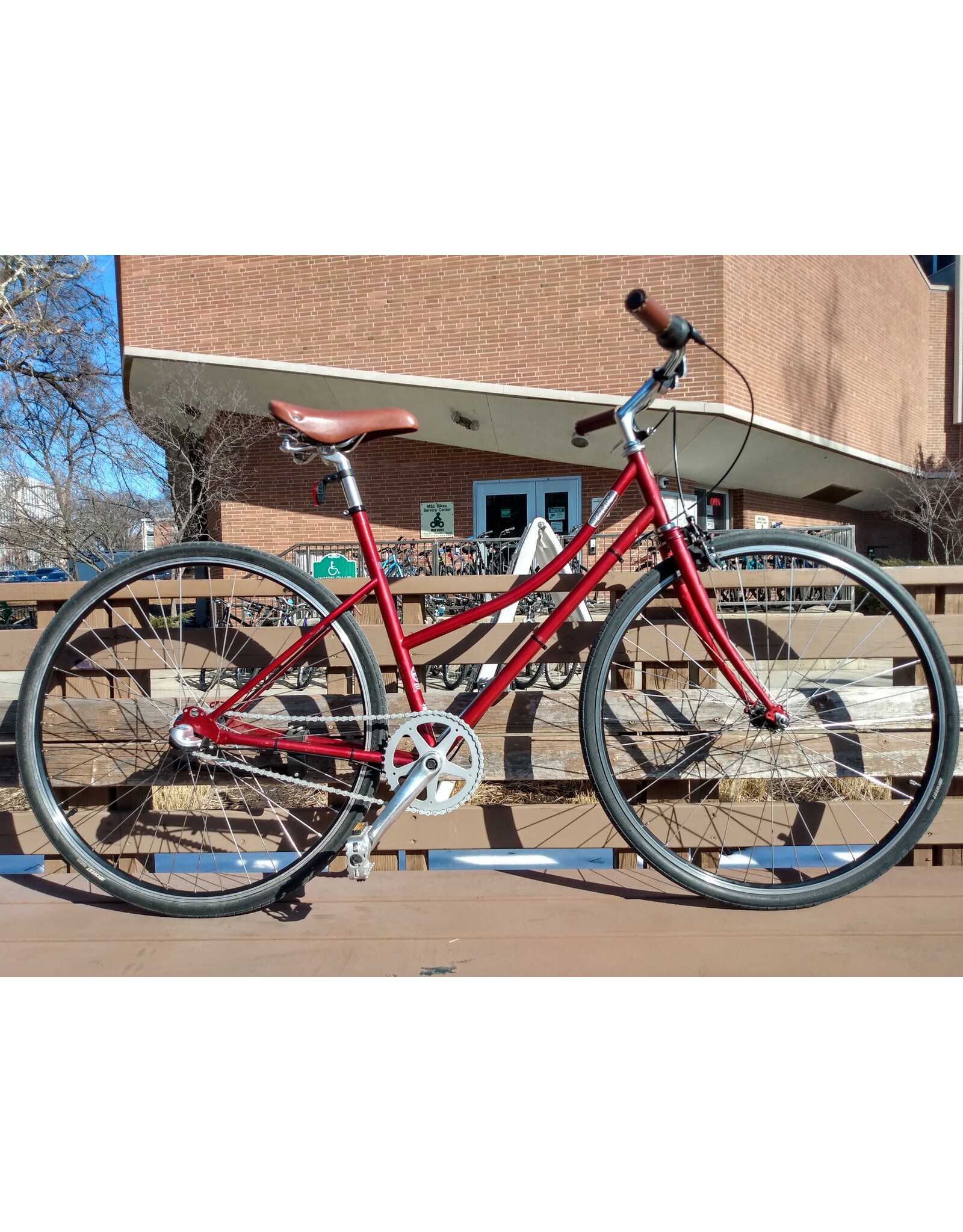 Detroit Bikes, B-Type, 19in/M, Red