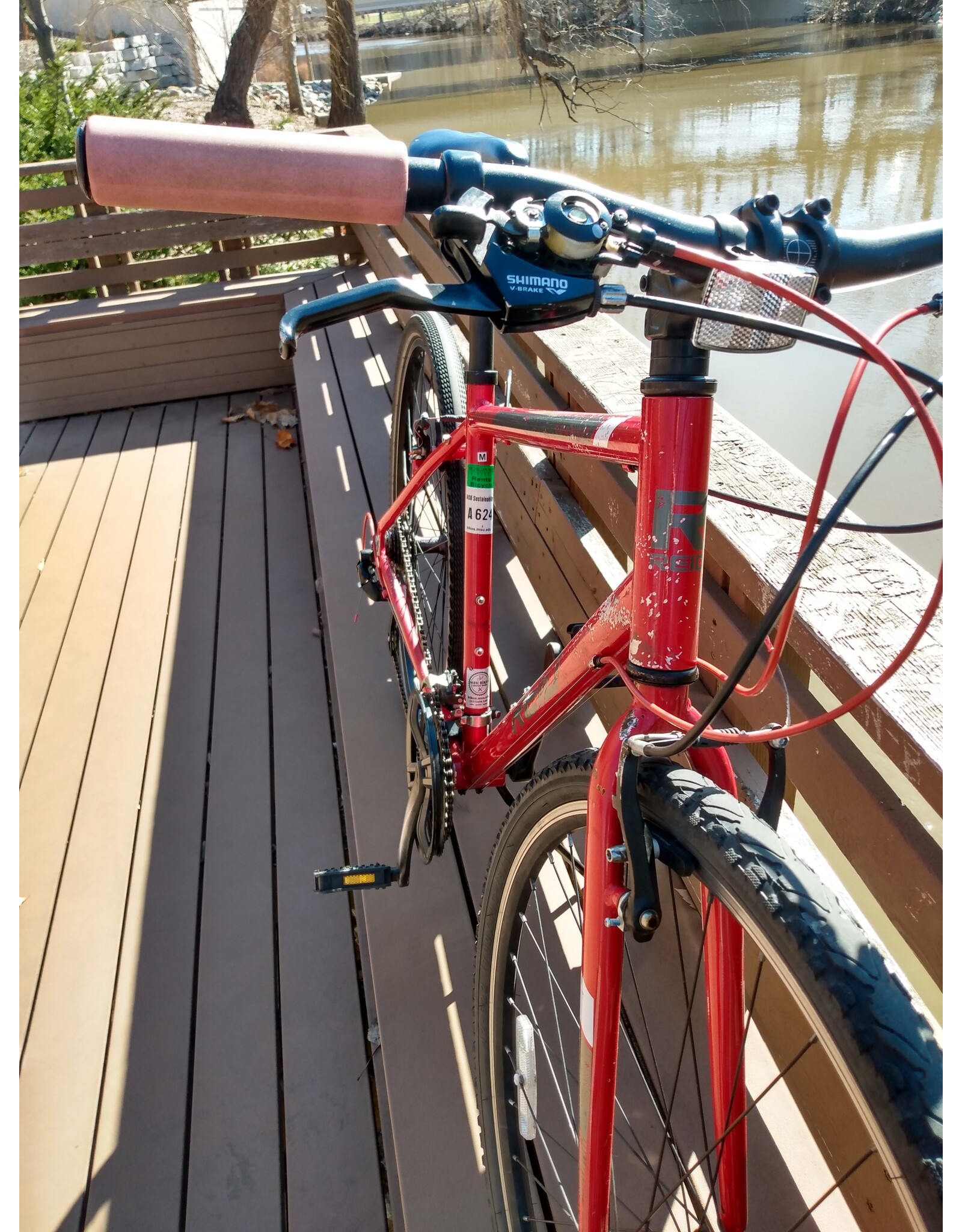 Reid, Transit, 18in/M, Red