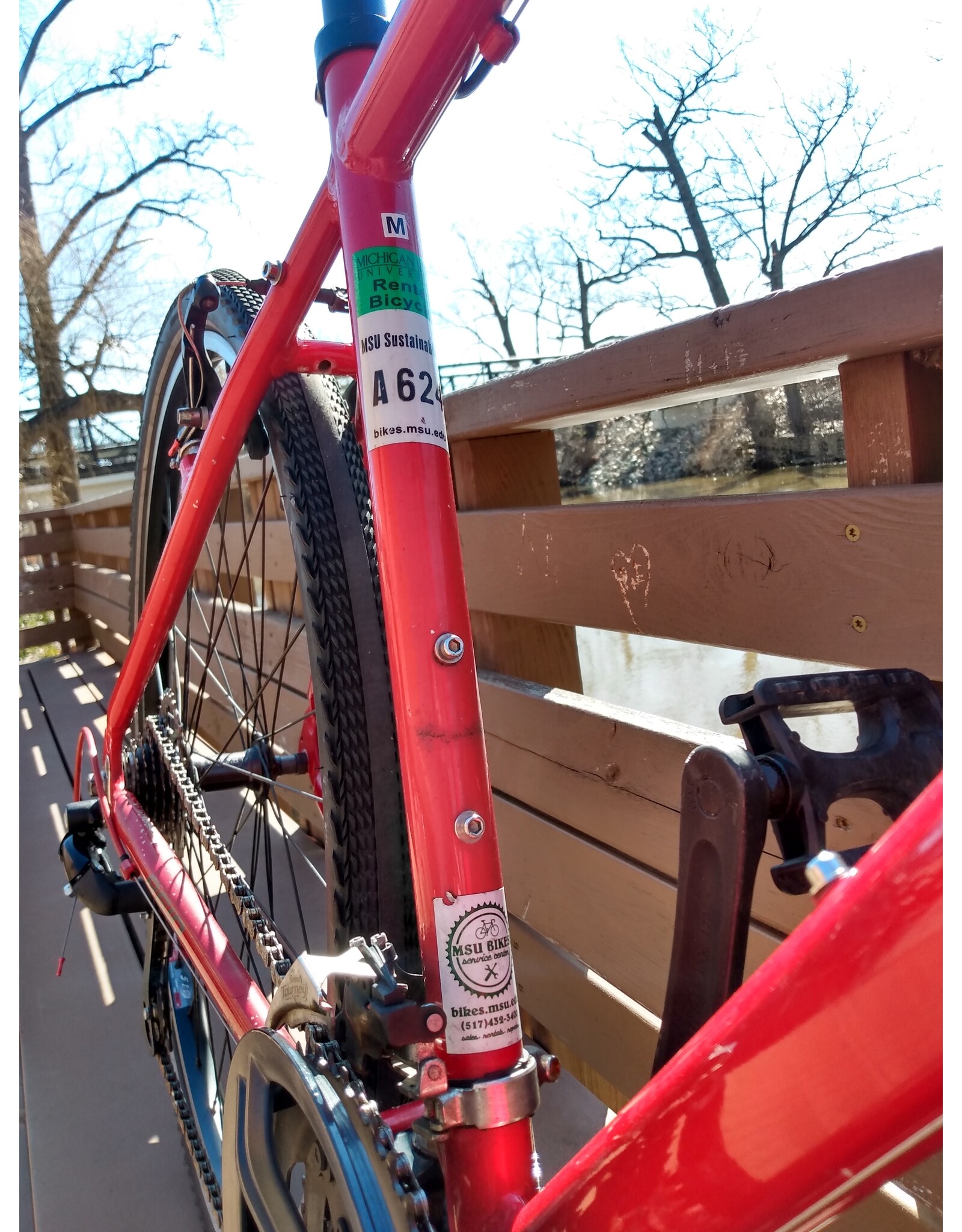 Reid, Transit, 18in/M, Red