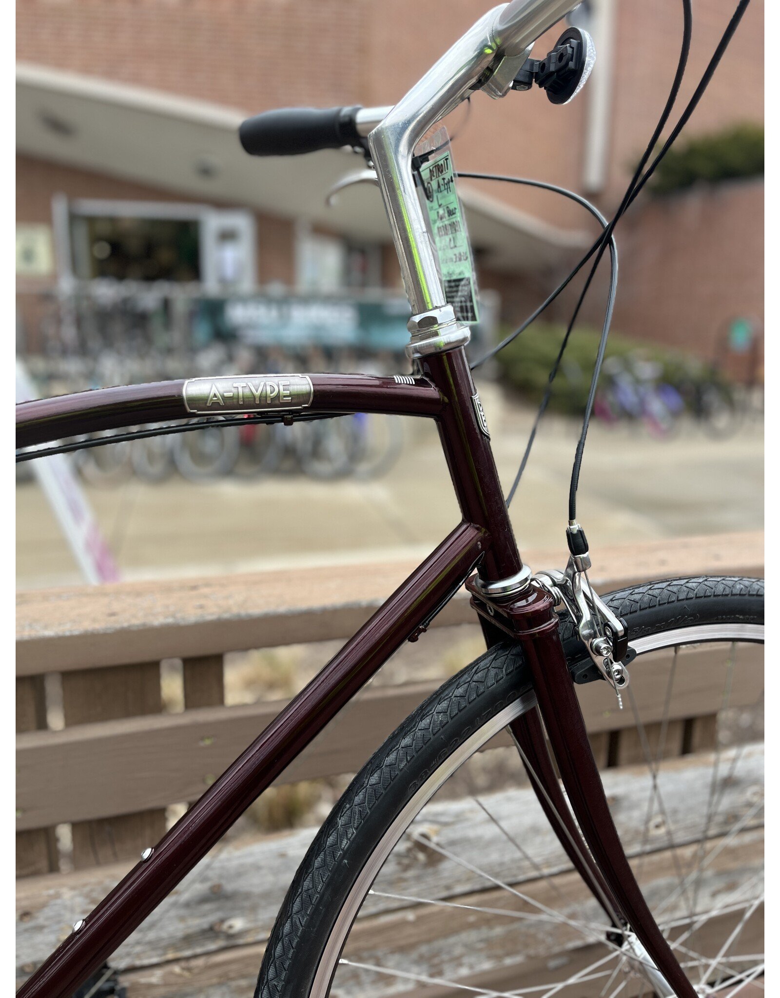 Detroit Bikes Detroit Bikes, A-Type (8 speed), Root Beer, L