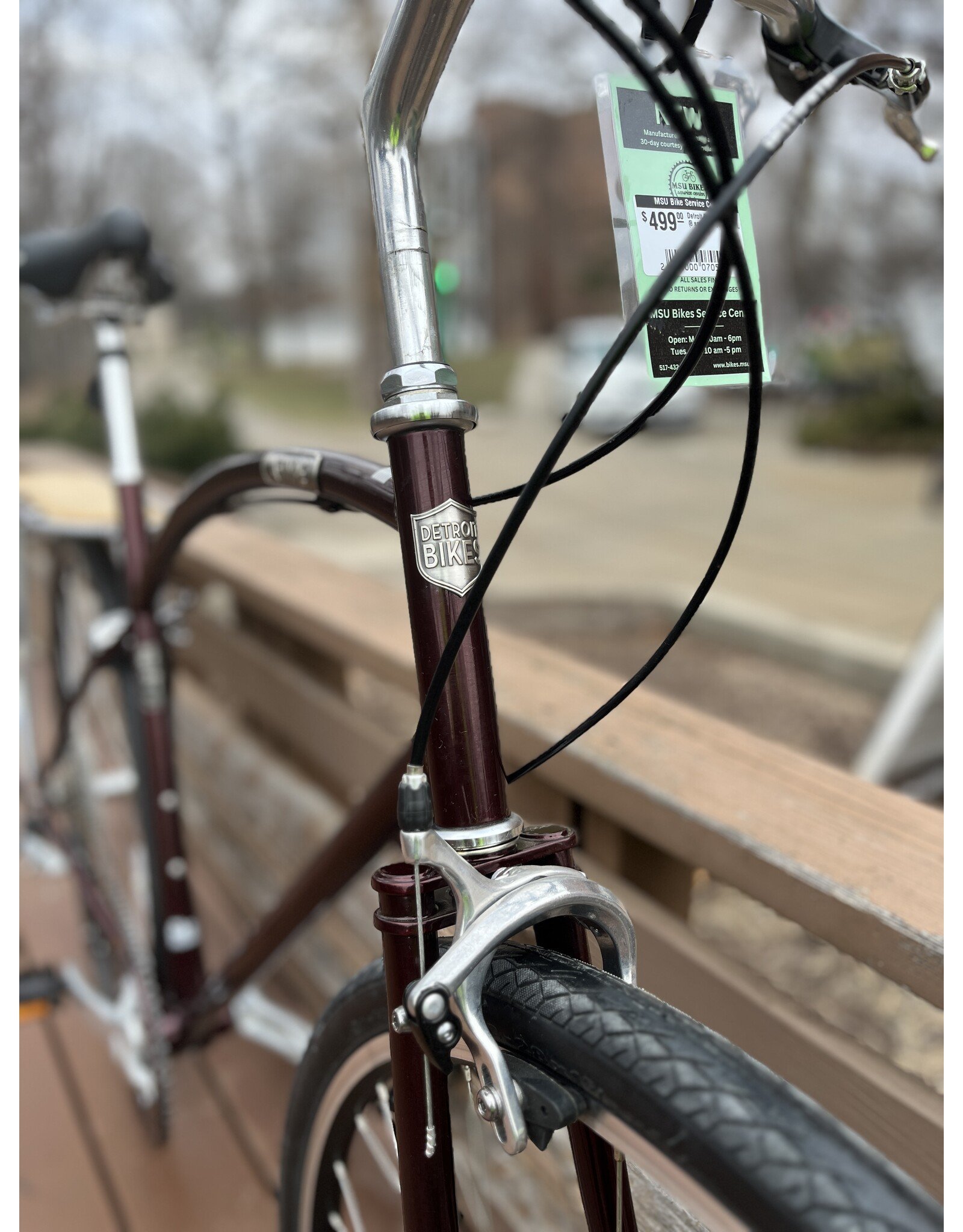 Detroit Bikes Detroit Bikes, A-Type (8 speed), Root Beer, L