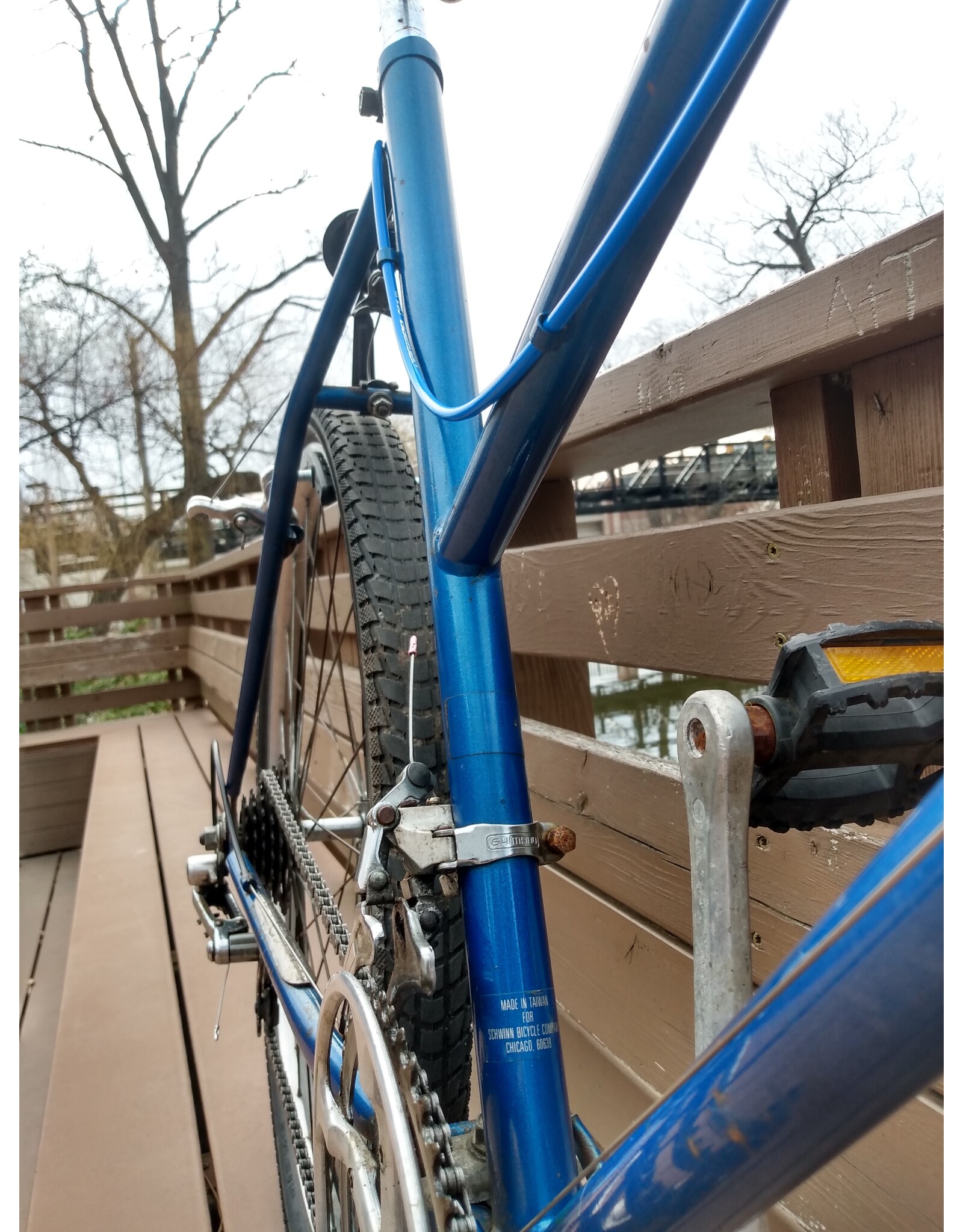 Schwinn, Mesa Runner, 20in/L, Blue