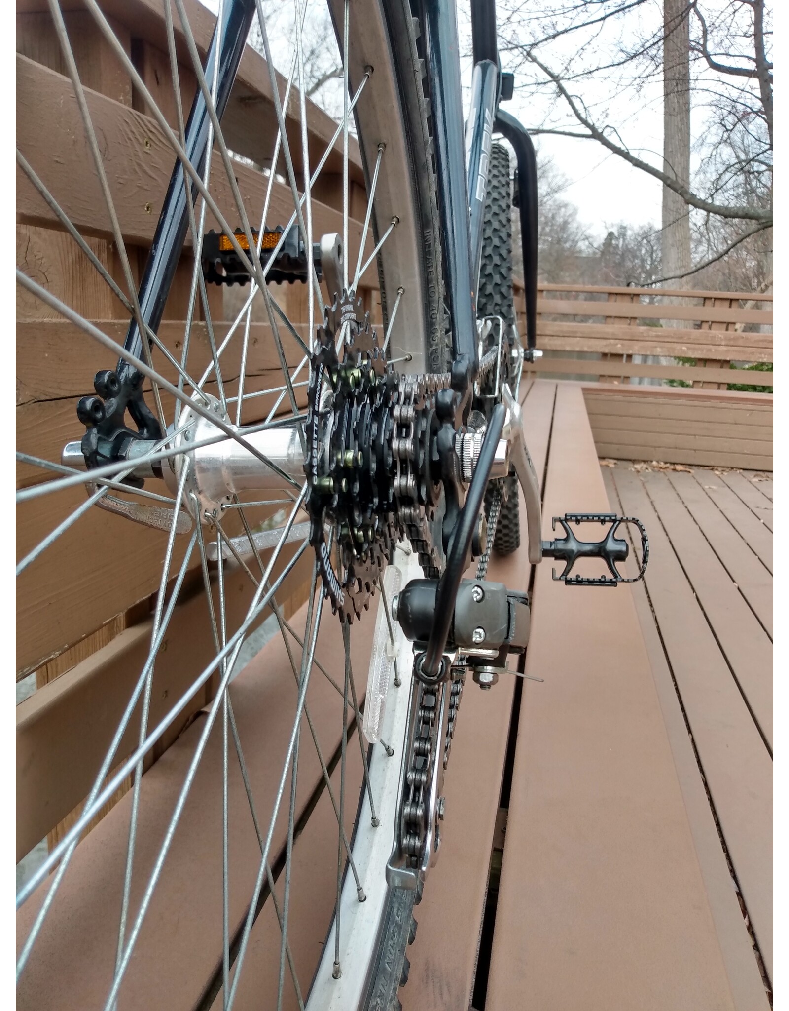 Trek, Mountain Track, 22in/XL, Black