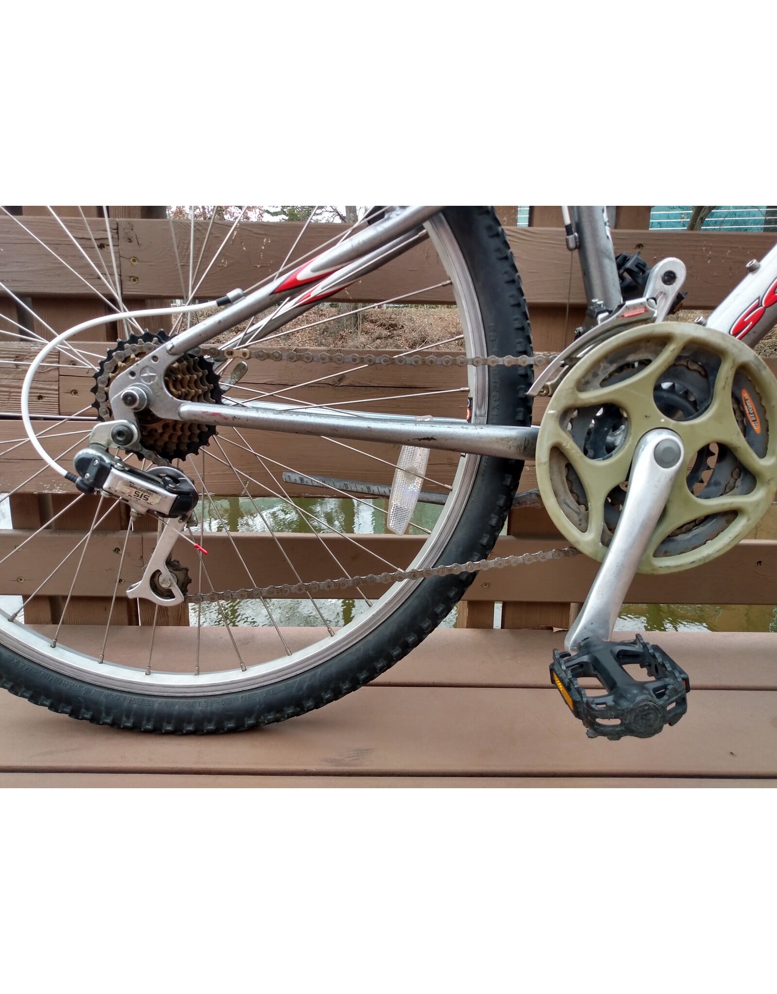 Schwinn, Frontier, Silver, 13in/XS, 26 in wheels