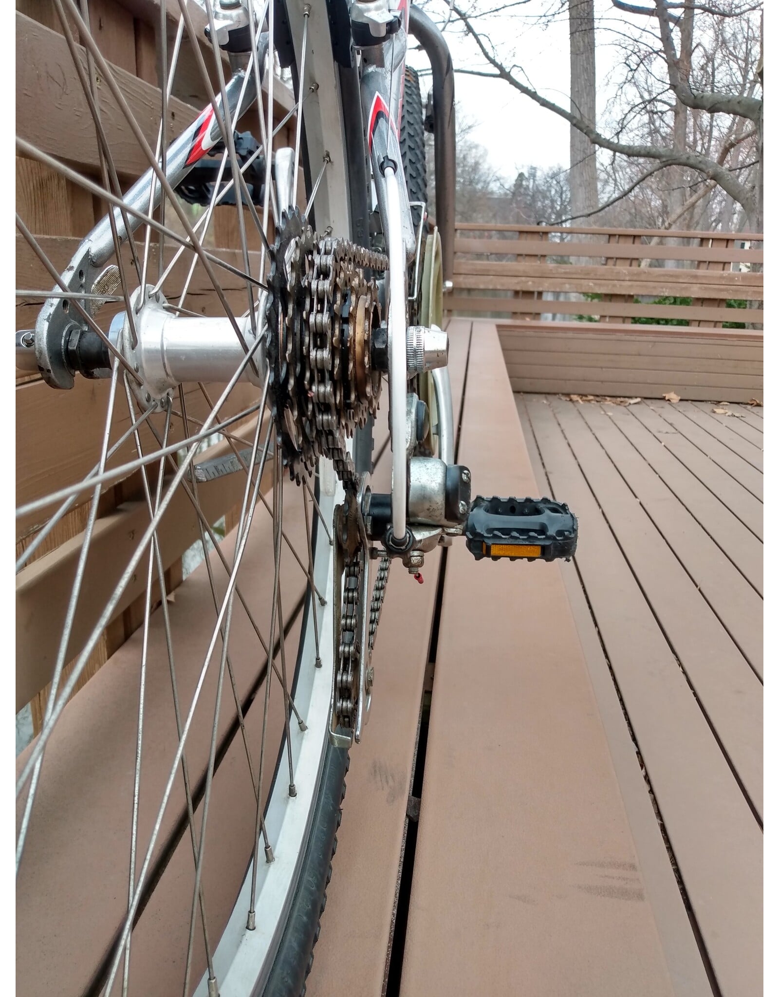 Schwinn, Frontier, Silver, 13in/XS, 26 in wheels