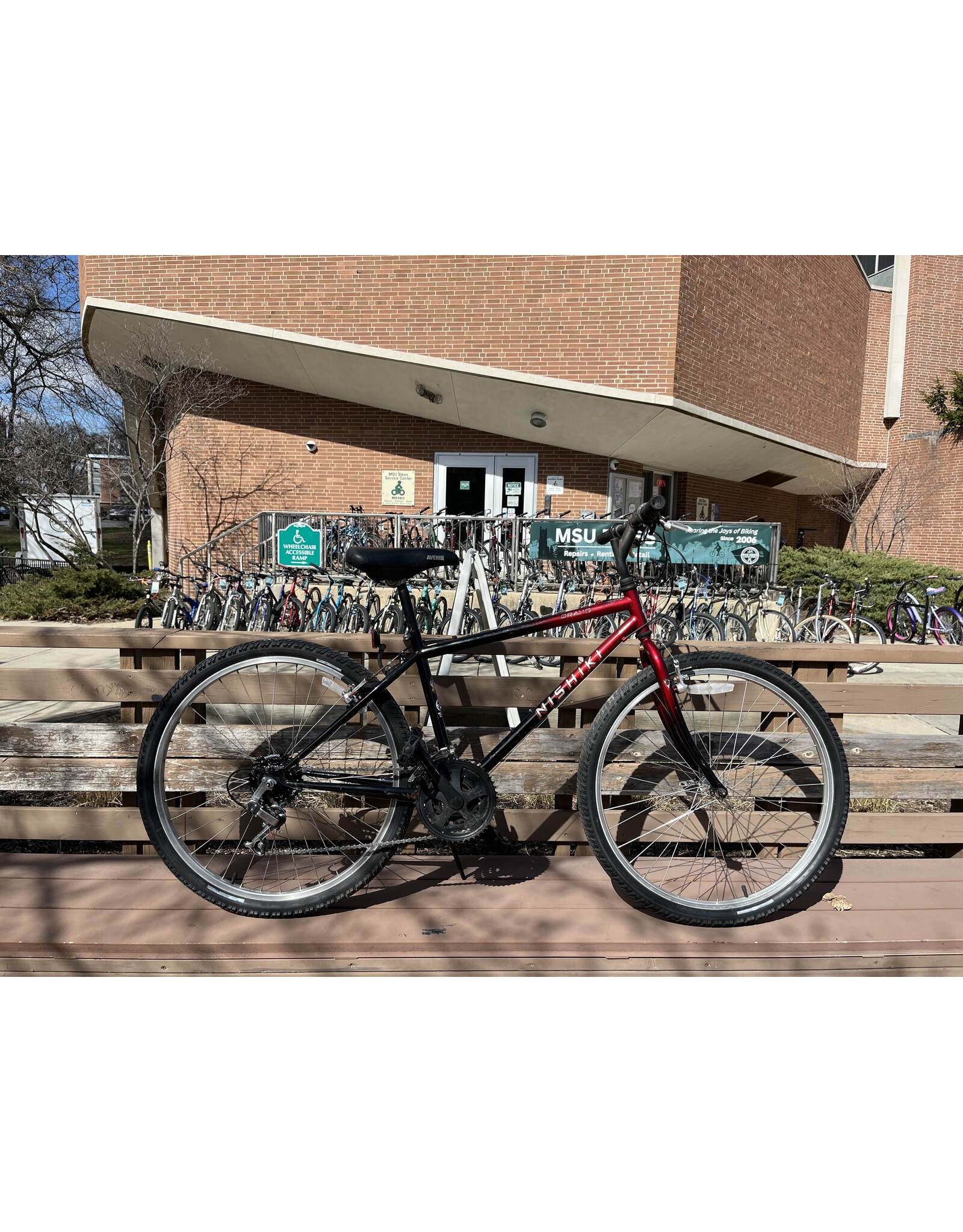 Nishiki Bravo, Red/Black, S