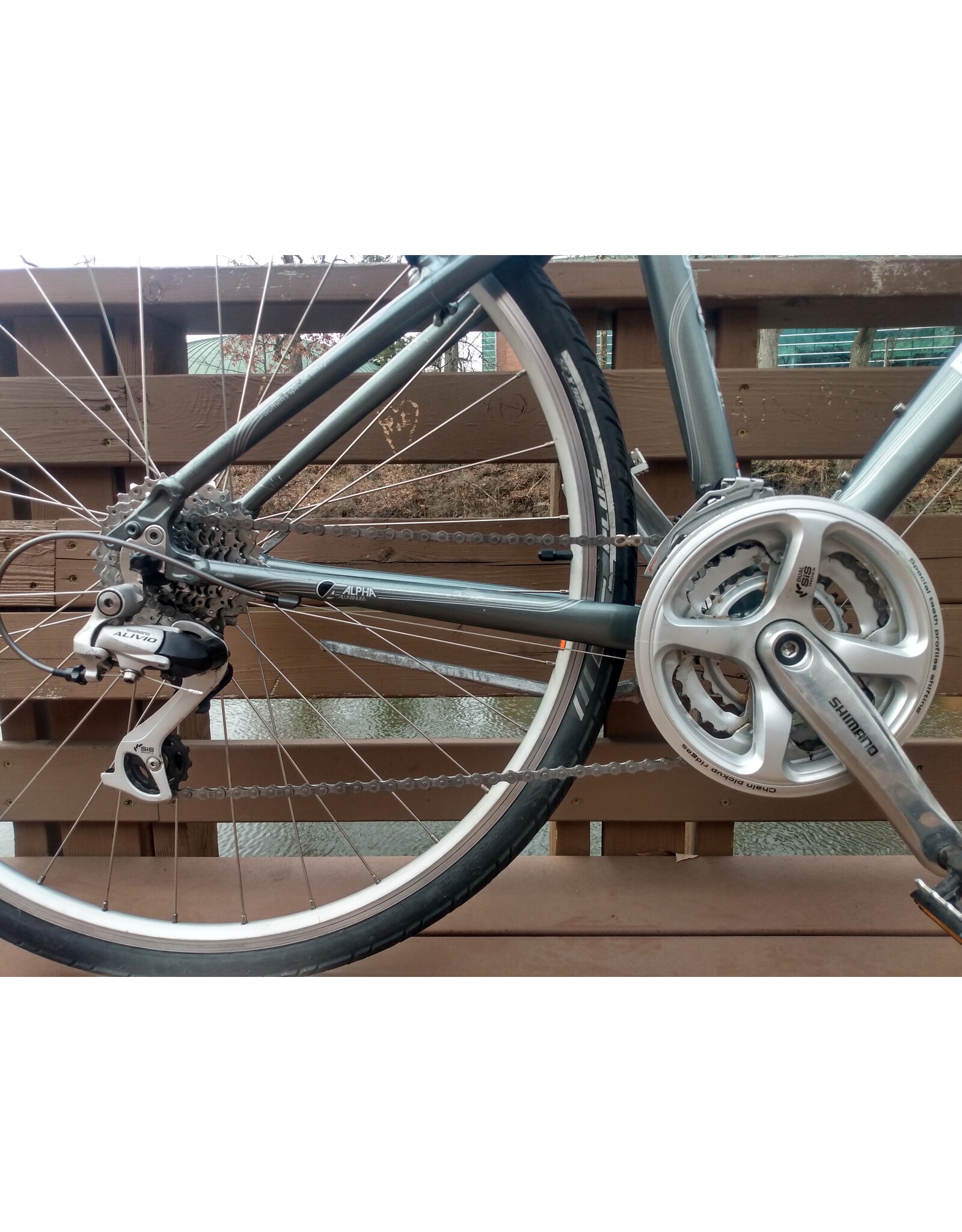 Trek, 7.2FX, 17in/M, Silver