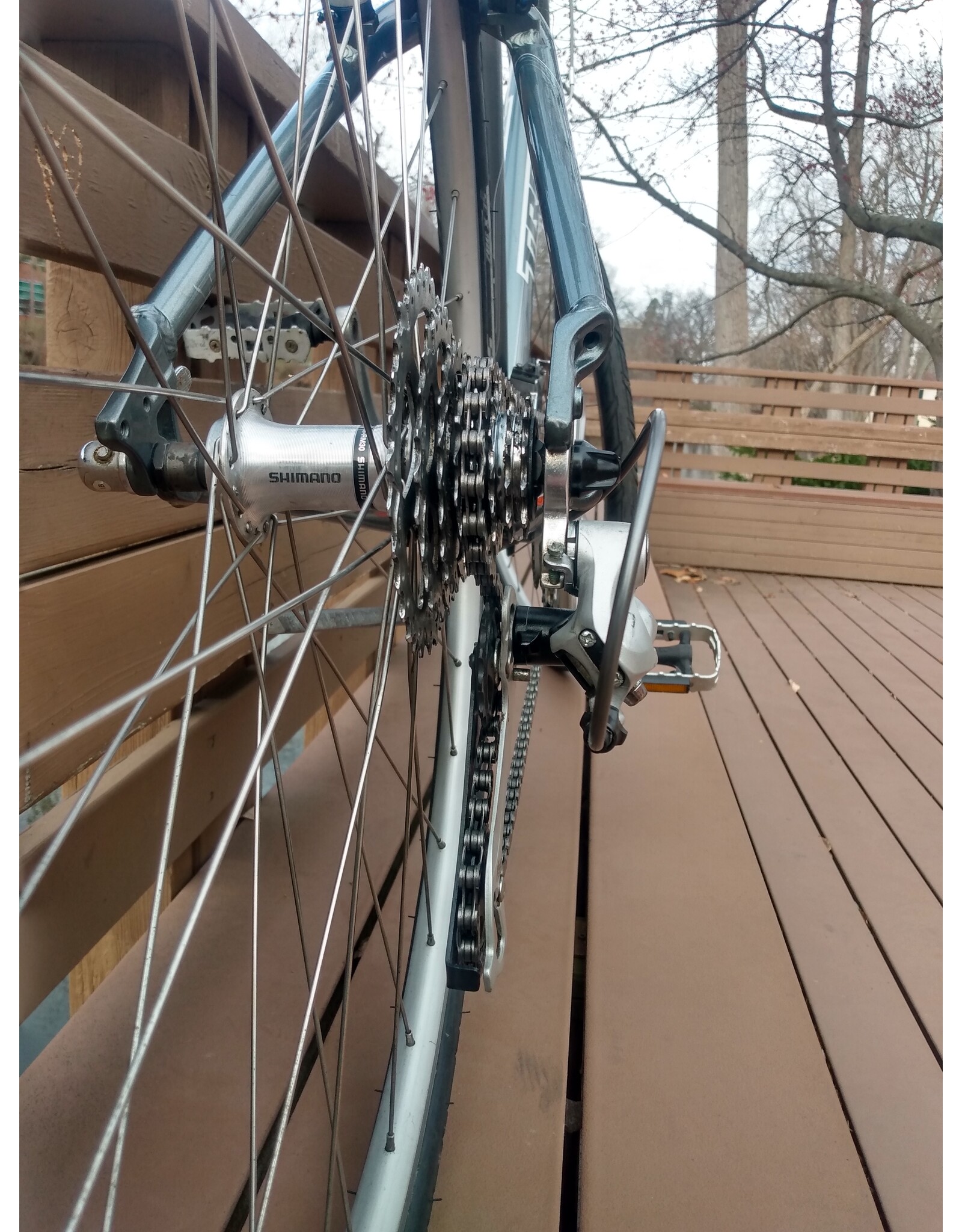 Trek, 7.2FX, 17in/M, Silver