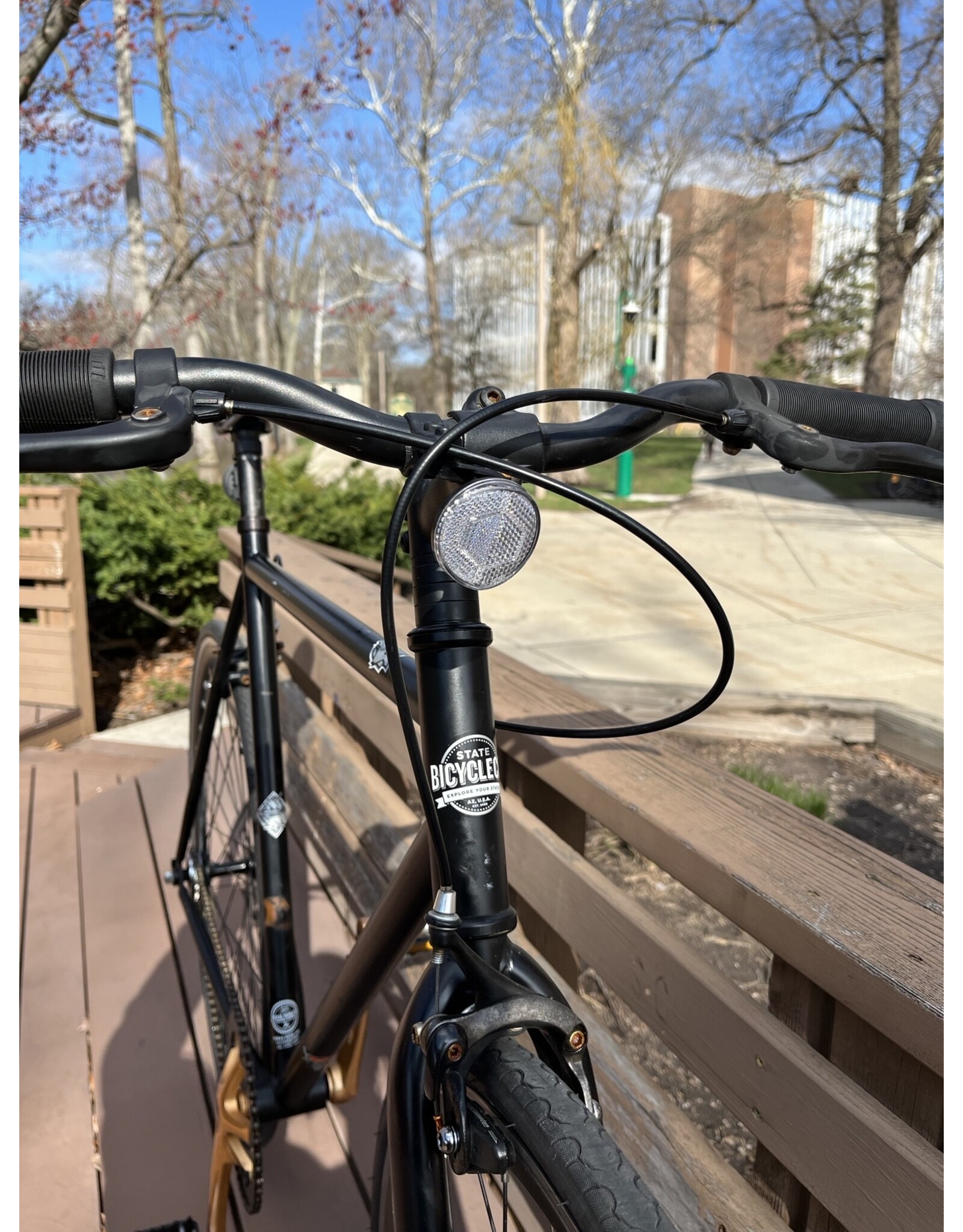 State Bicycle, Single/Fixie, 55cm/L, Black