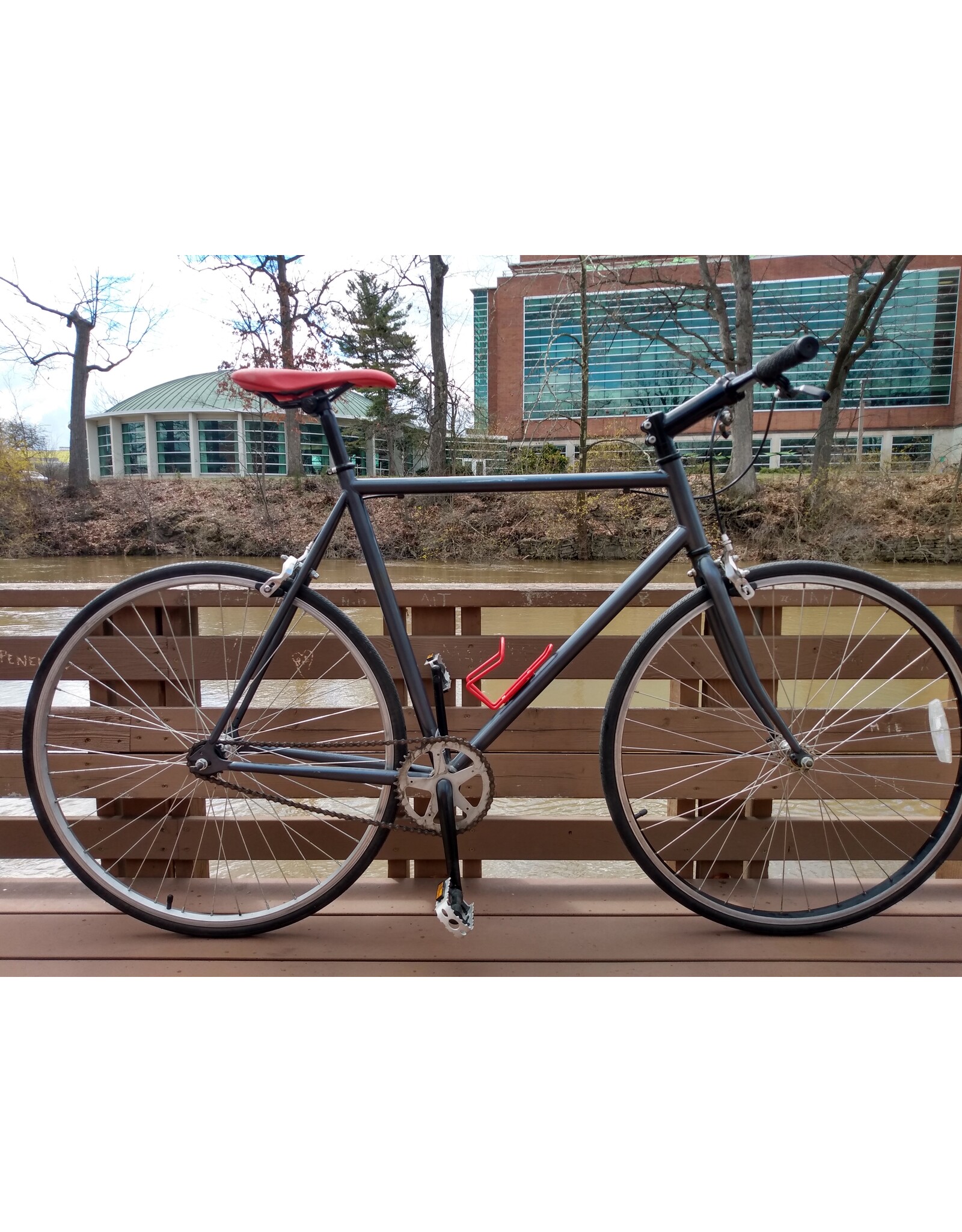 Unknown Brand, Single Speed, 58cm/XL, Grey