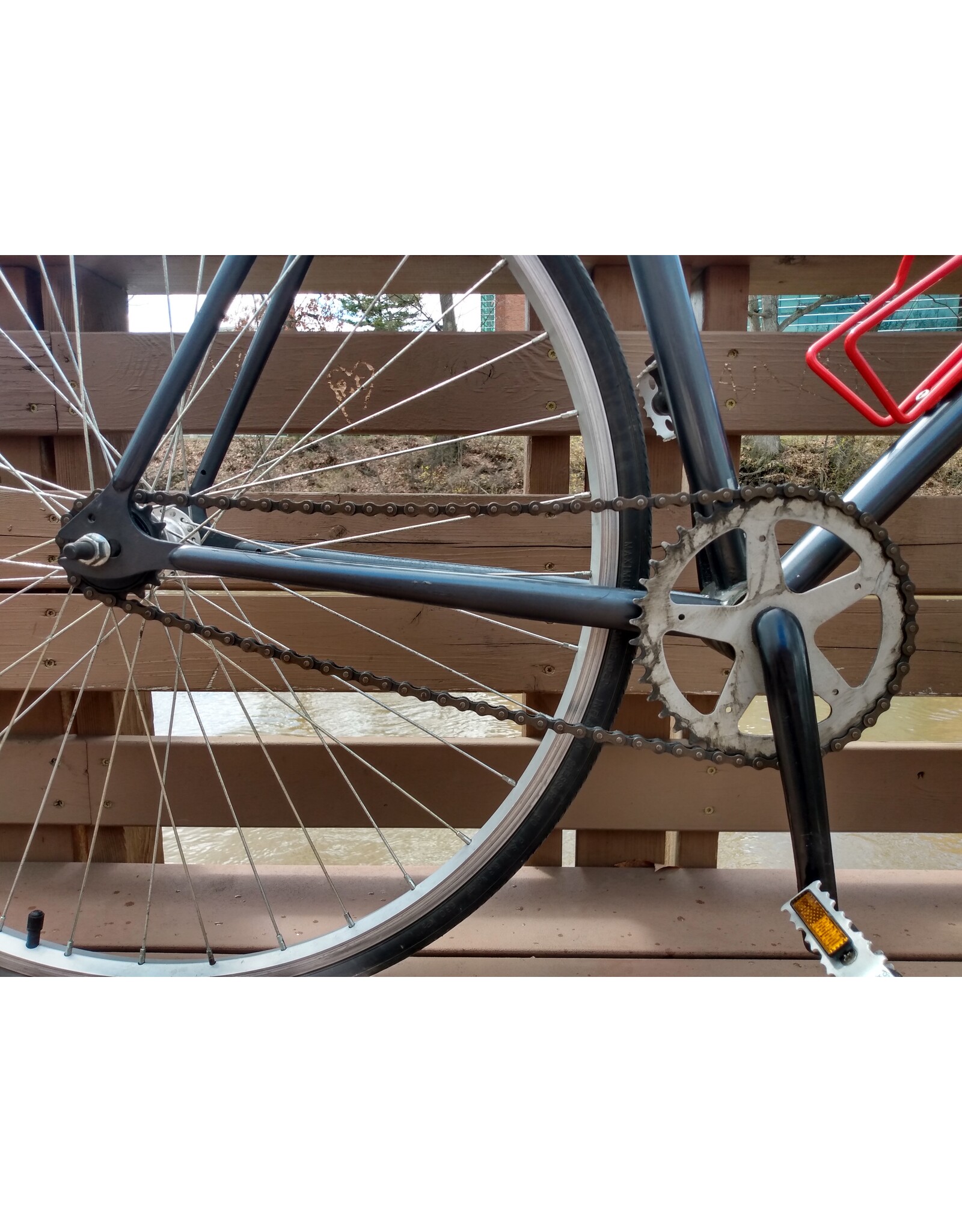 Unknown Brand, Single Speed, 58cm/XL, Grey