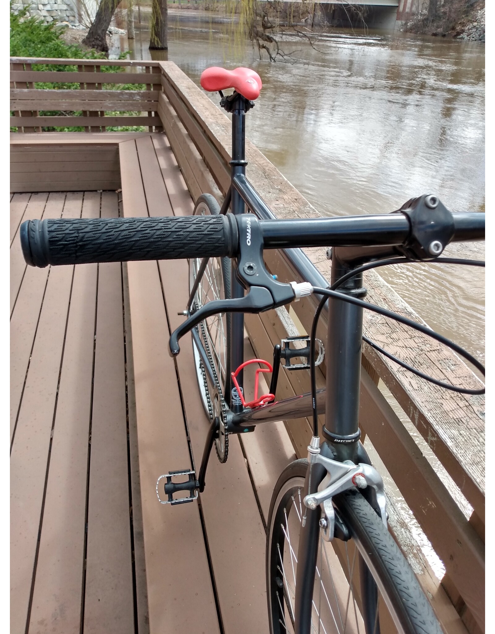 Unknown Brand, Single Speed, 58cm/XL, Grey