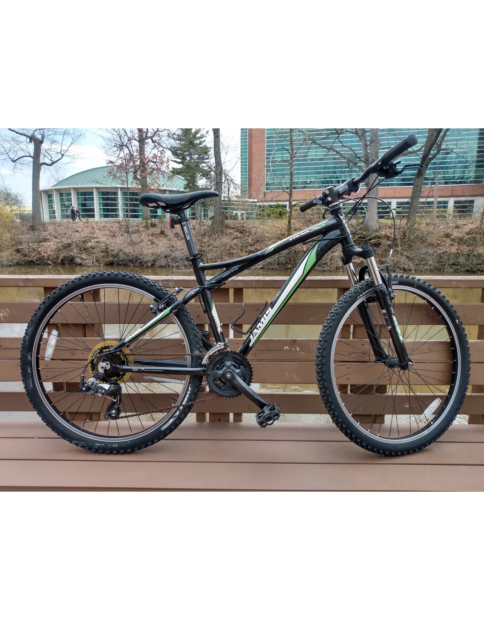 Jamis, Trail X-1, 17in/M, Green/Black