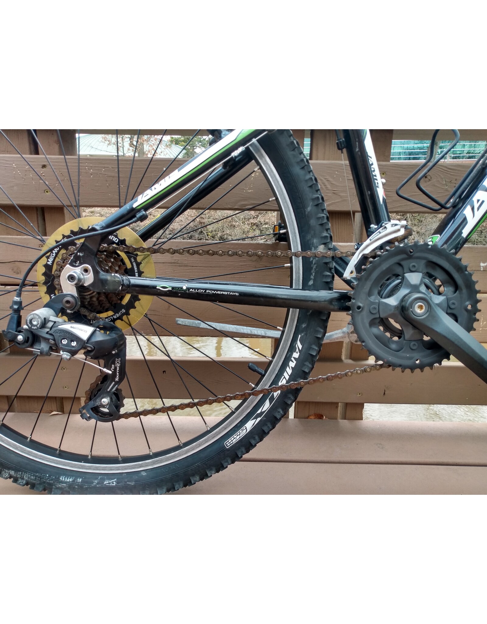 Jamis, Trail X-1, 17in/M, Green/Black