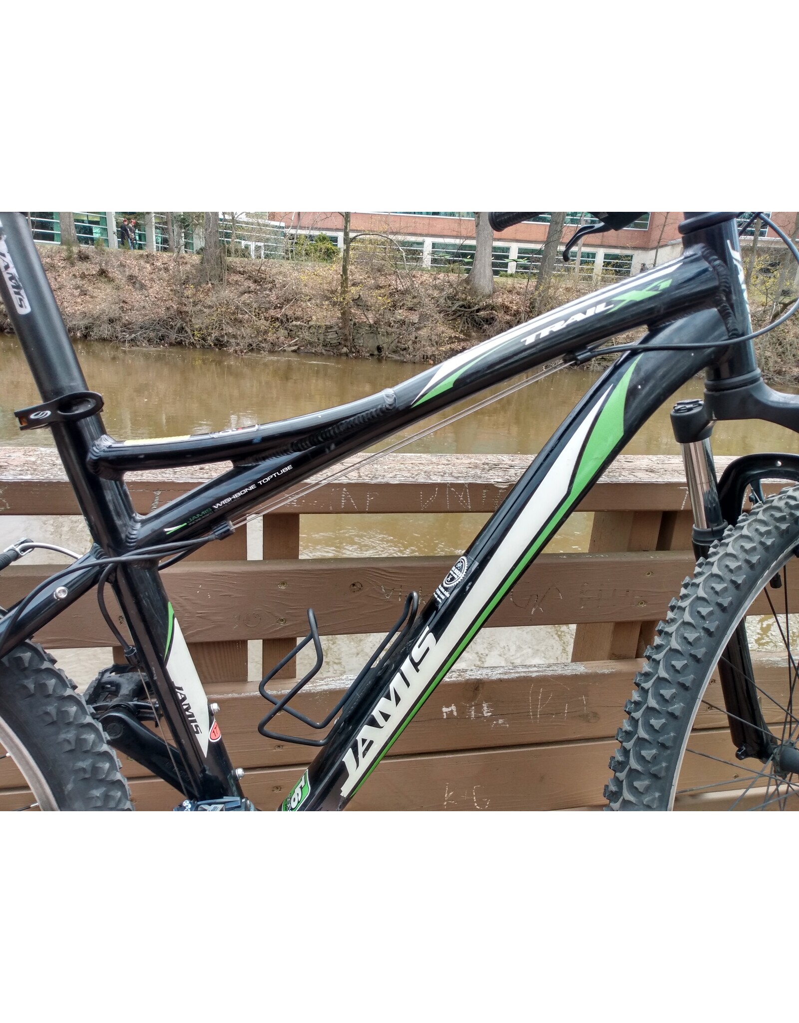 Jamis, Trail X-1, 17in/M, Green/Black