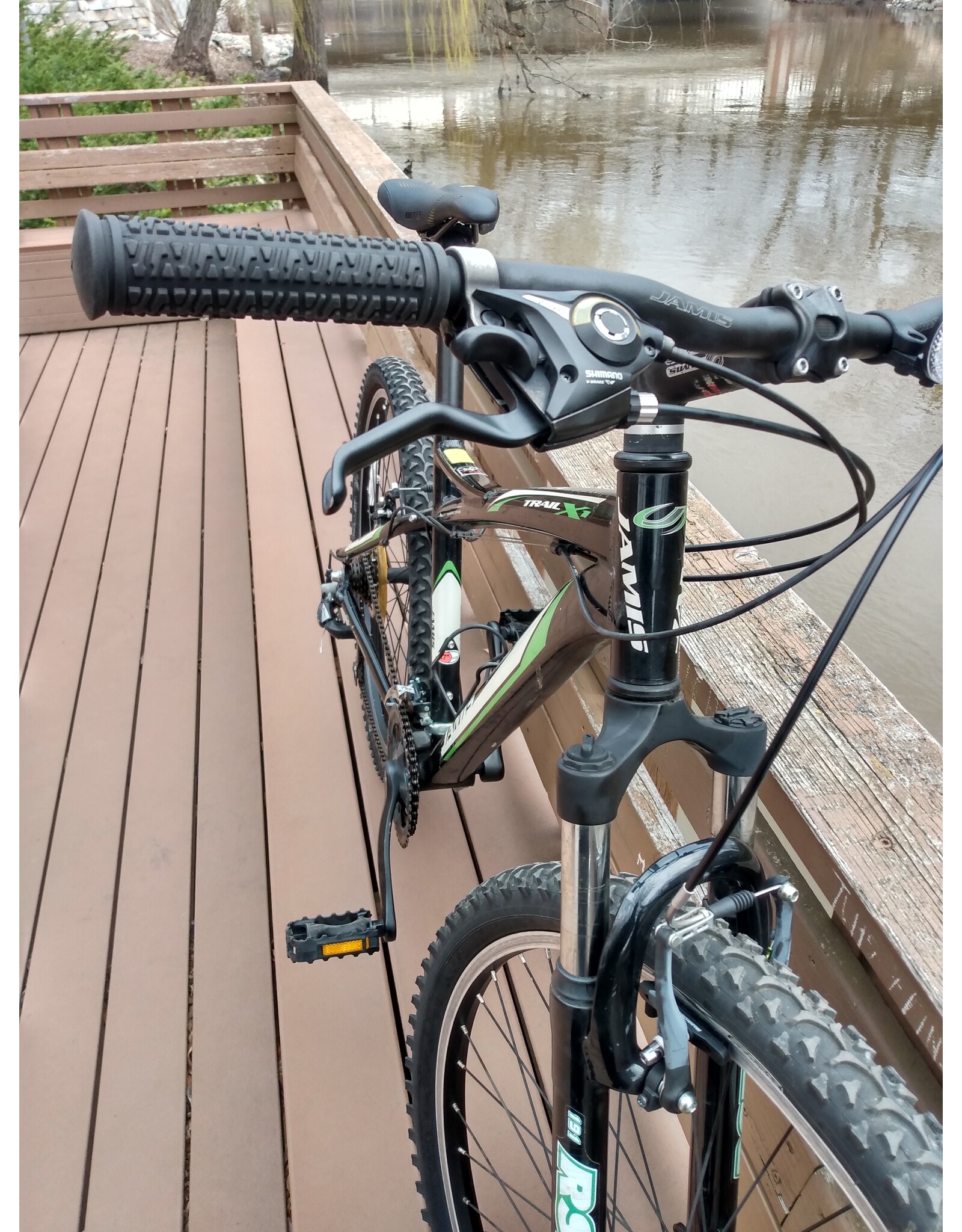 Jamis, Trail X-1, 17in/M, Green/Black