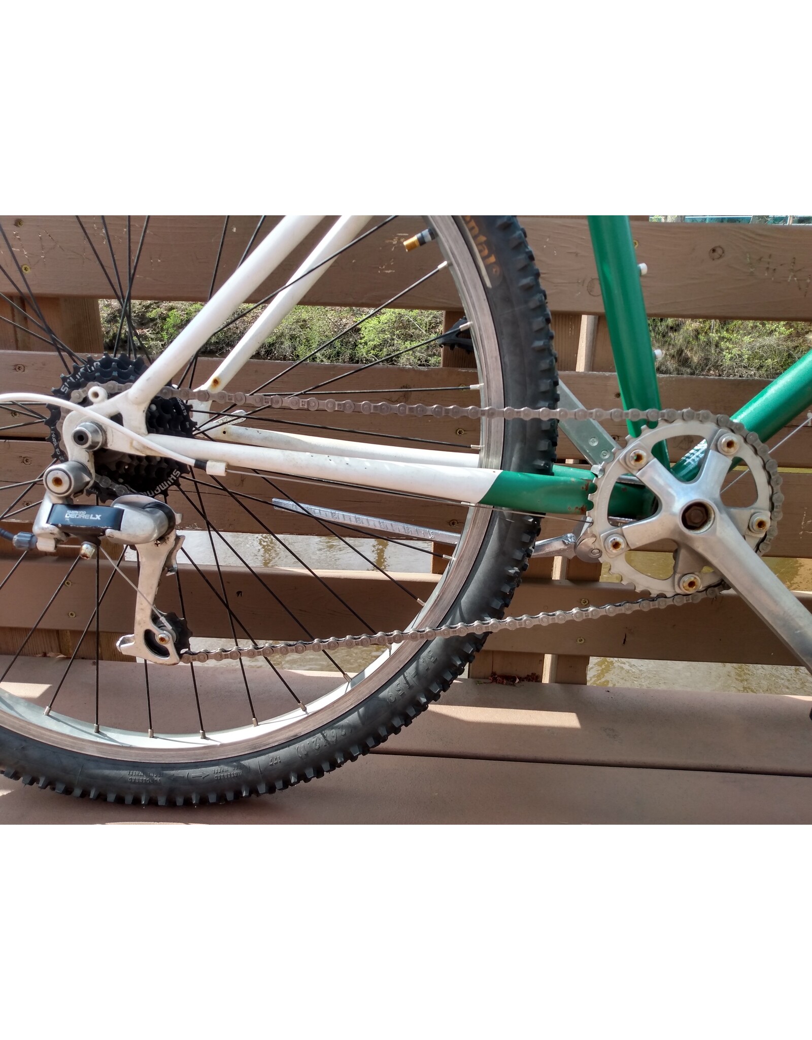 Spartan GT, Green & White, 22in/XL