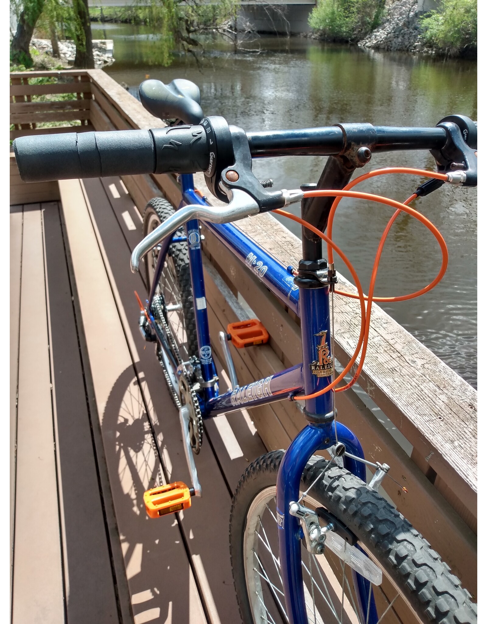 Raleigh, M-20, 22in/XL, Blue