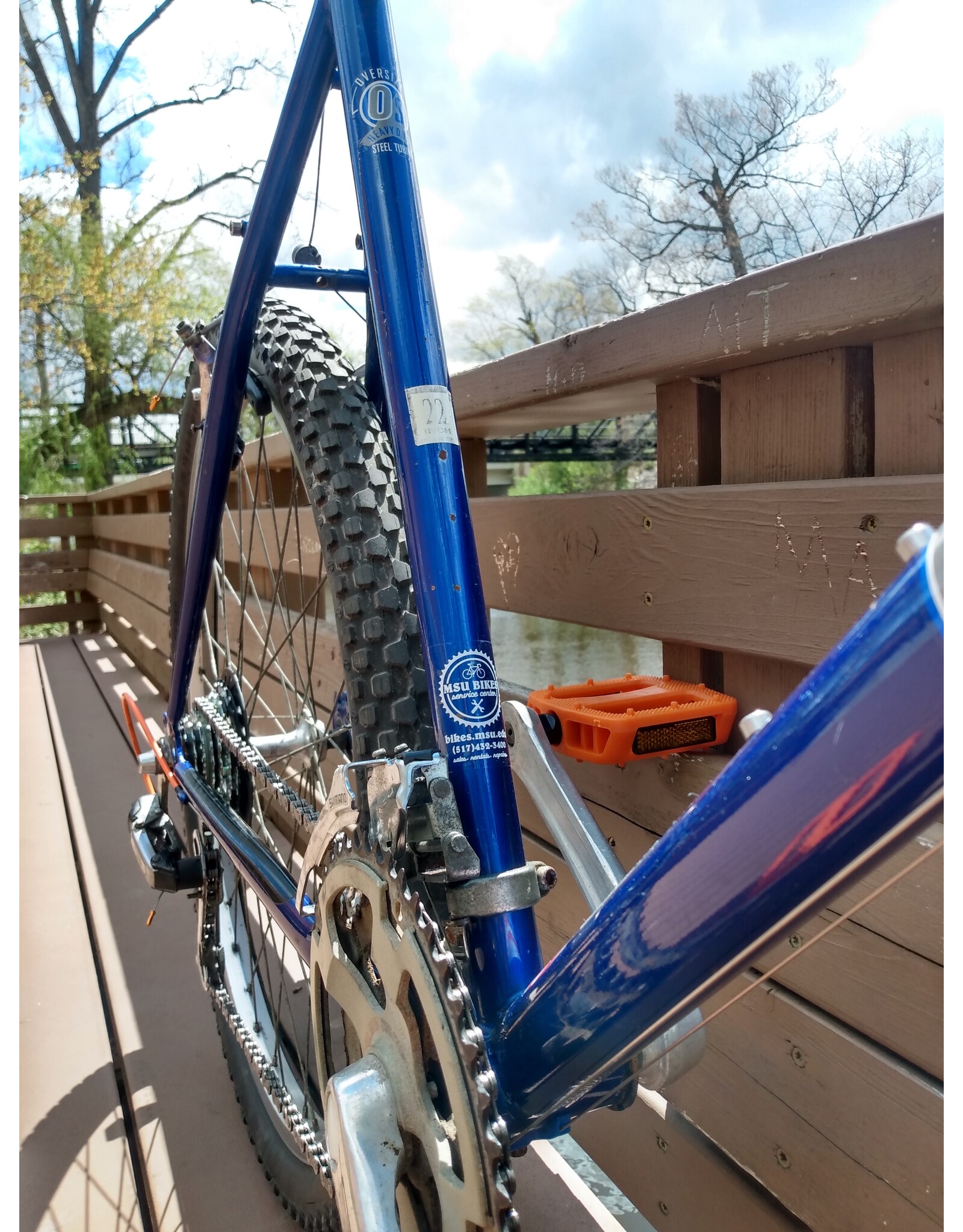 Raleigh, M-20, 22in/XL, Blue