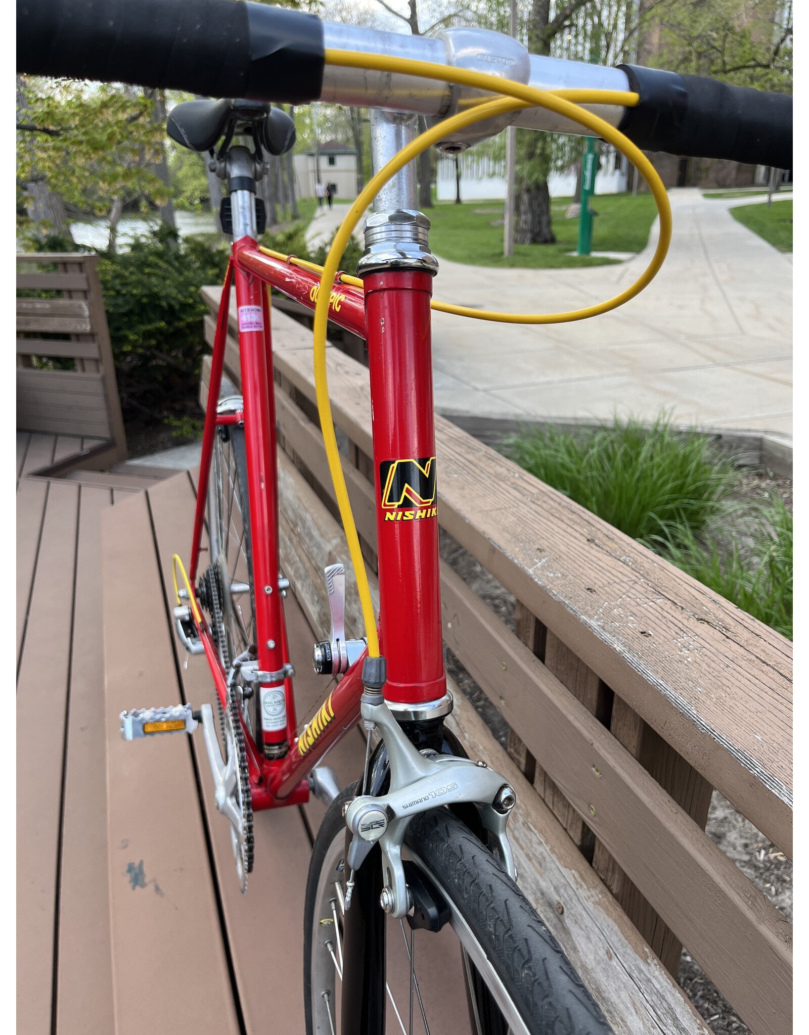 Nishiki, Olympic, 65cm/XXL, Red