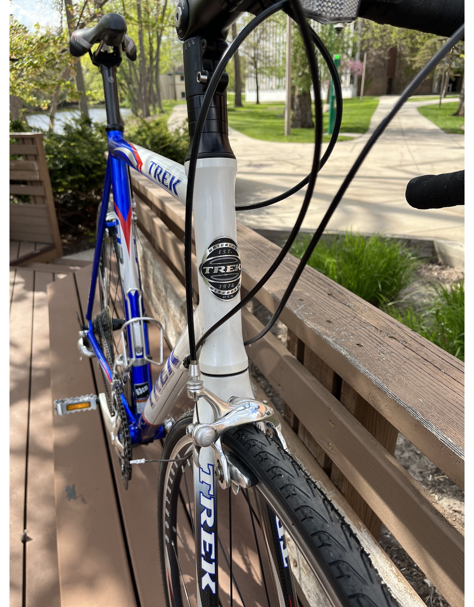 Trek, SLR, 63cm/XXL, Blue/White