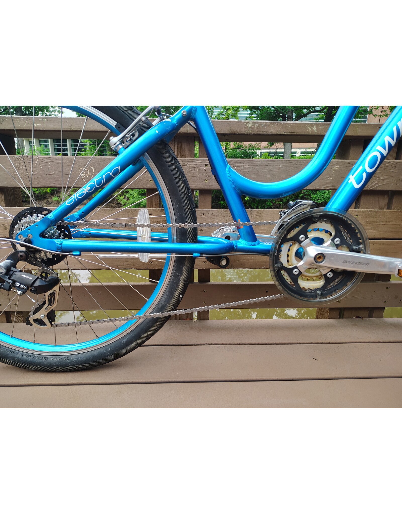 Electra, Townie, M, Blue