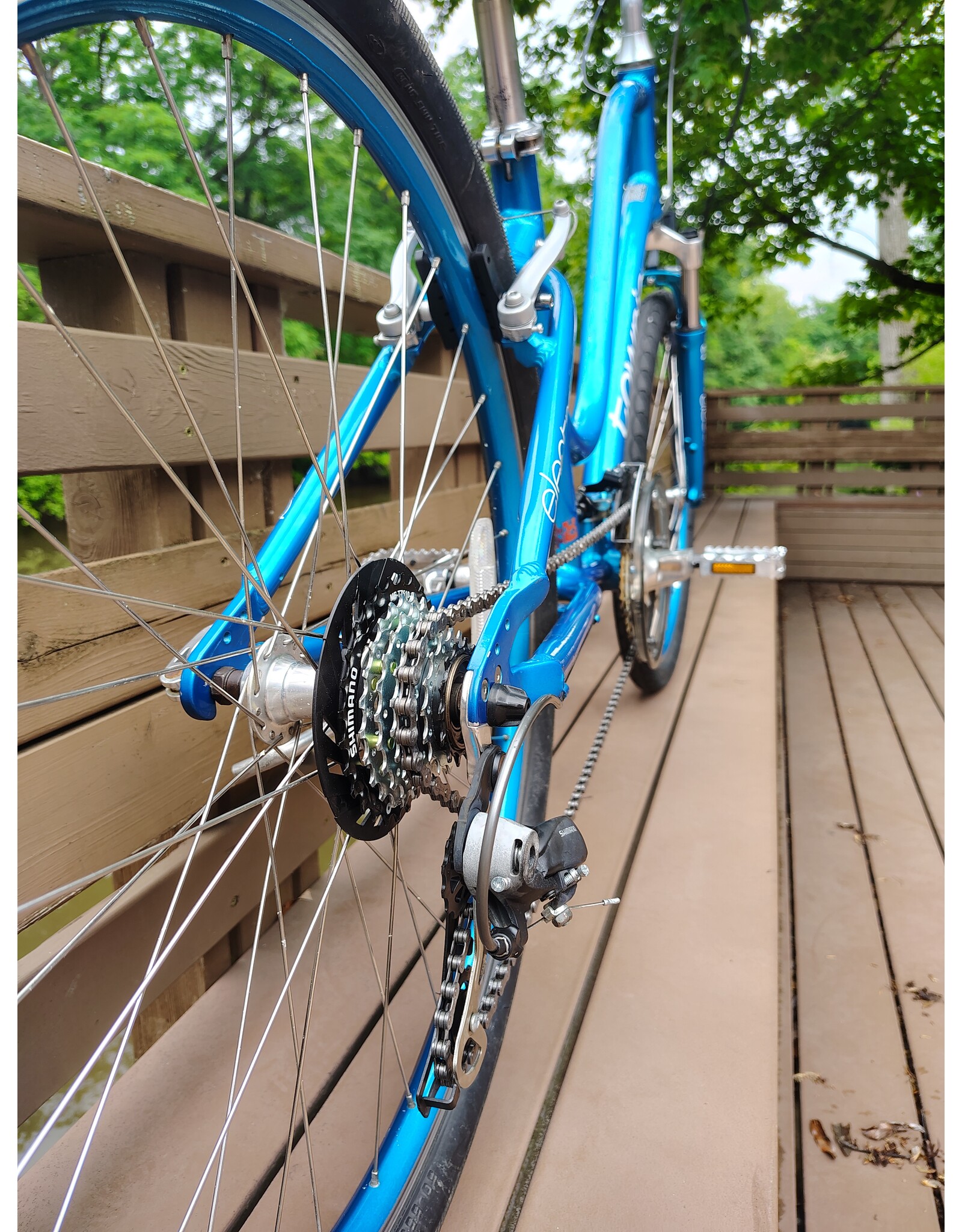 Electra, Townie, M, Blue