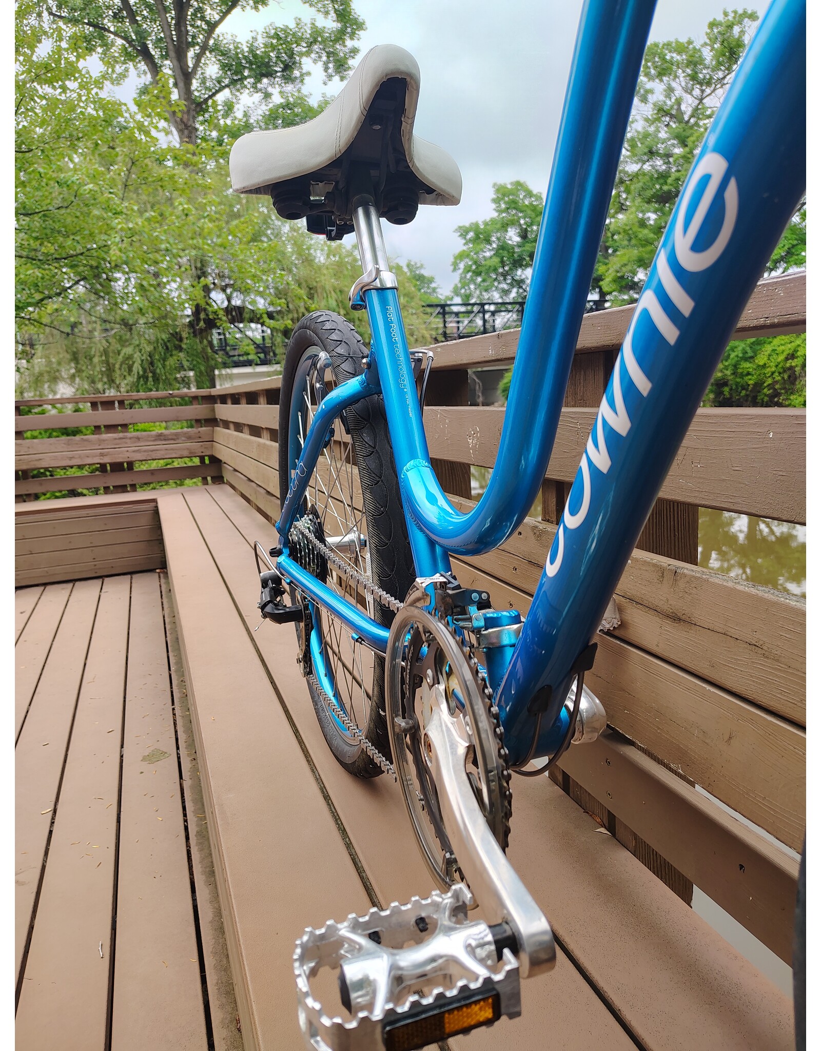 Electra, Townie, M, Blue