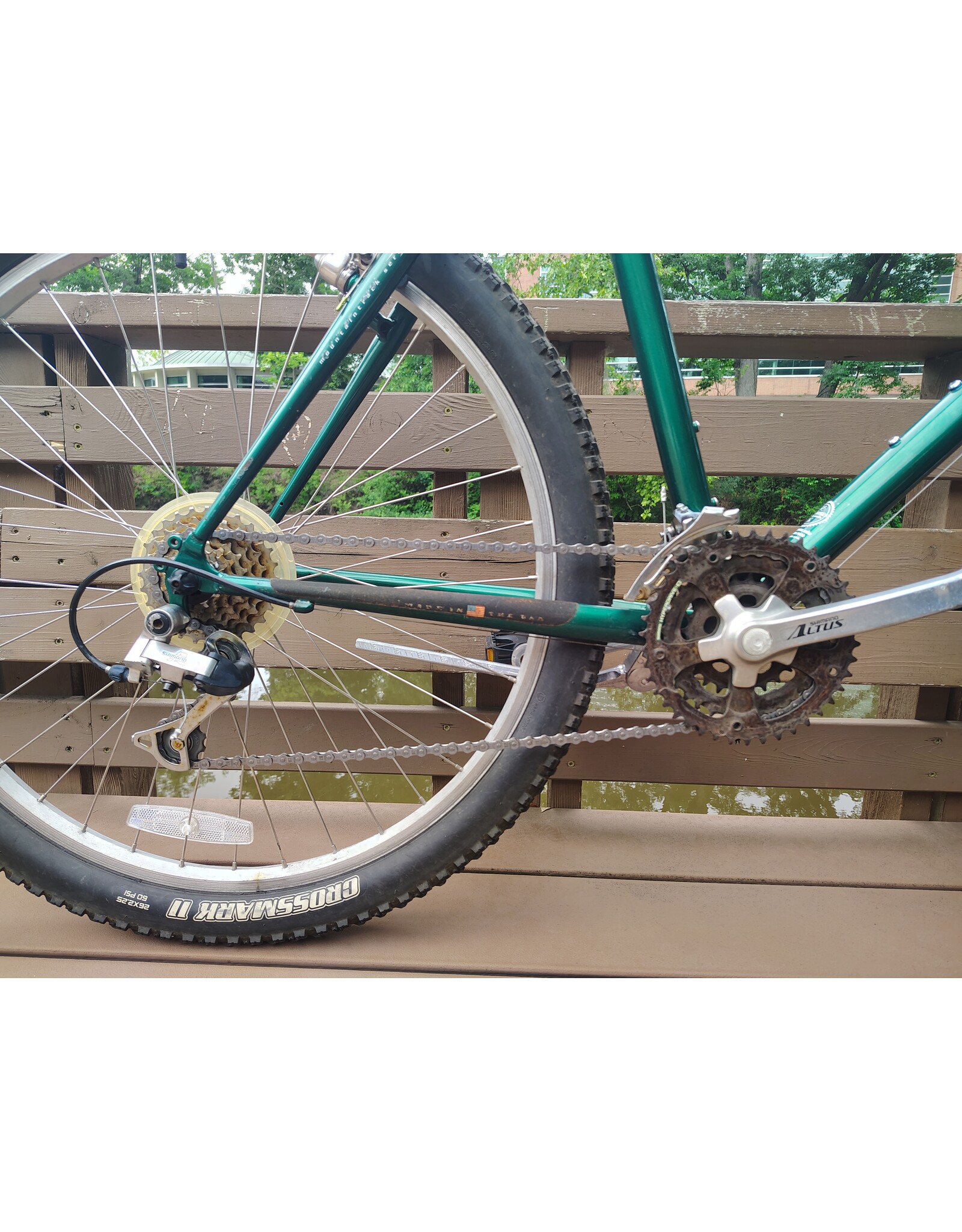 Trek, Mtn Track 820, 21in/XL, Green