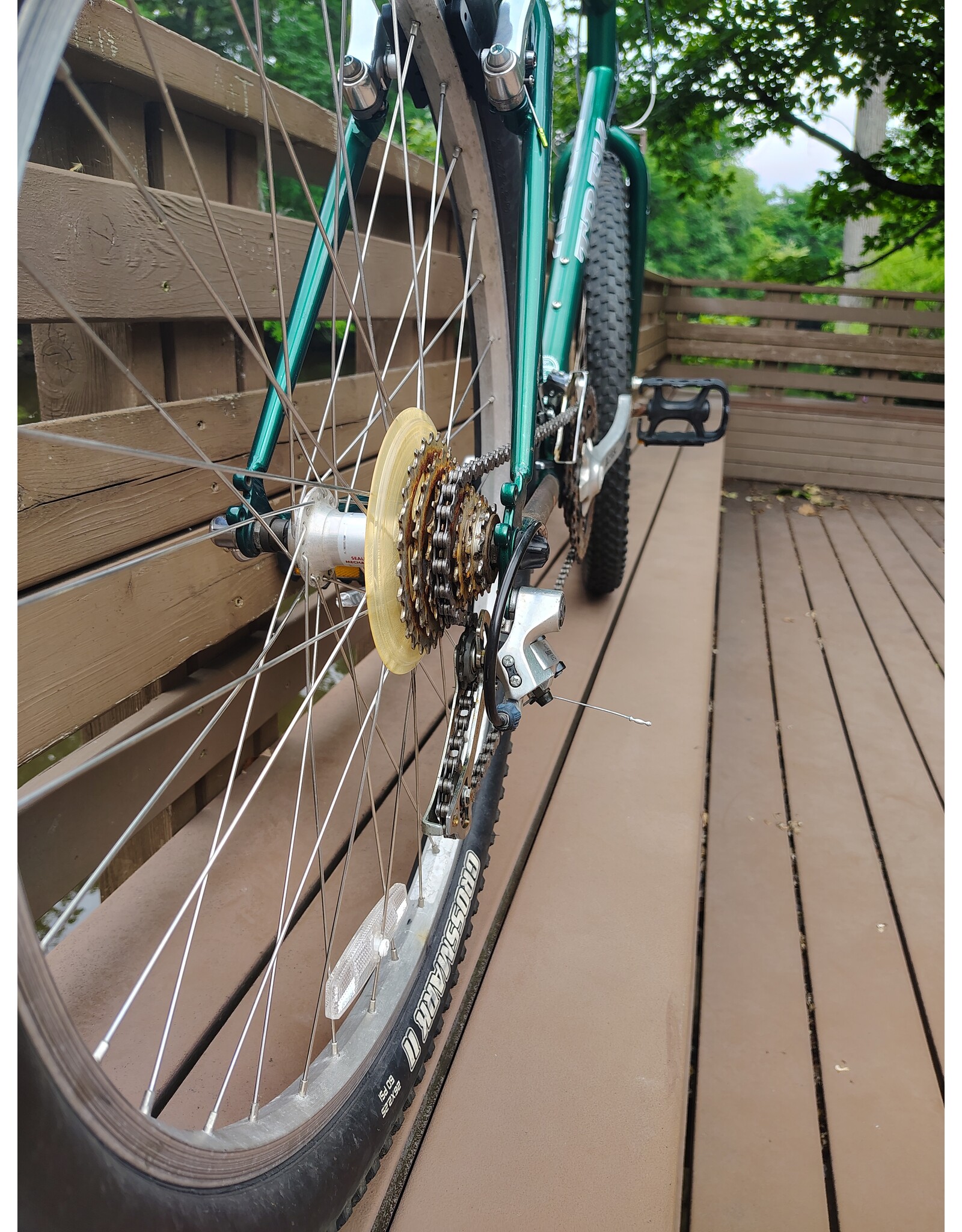 Trek, Mtn Track 820, 21in/XL, Green
