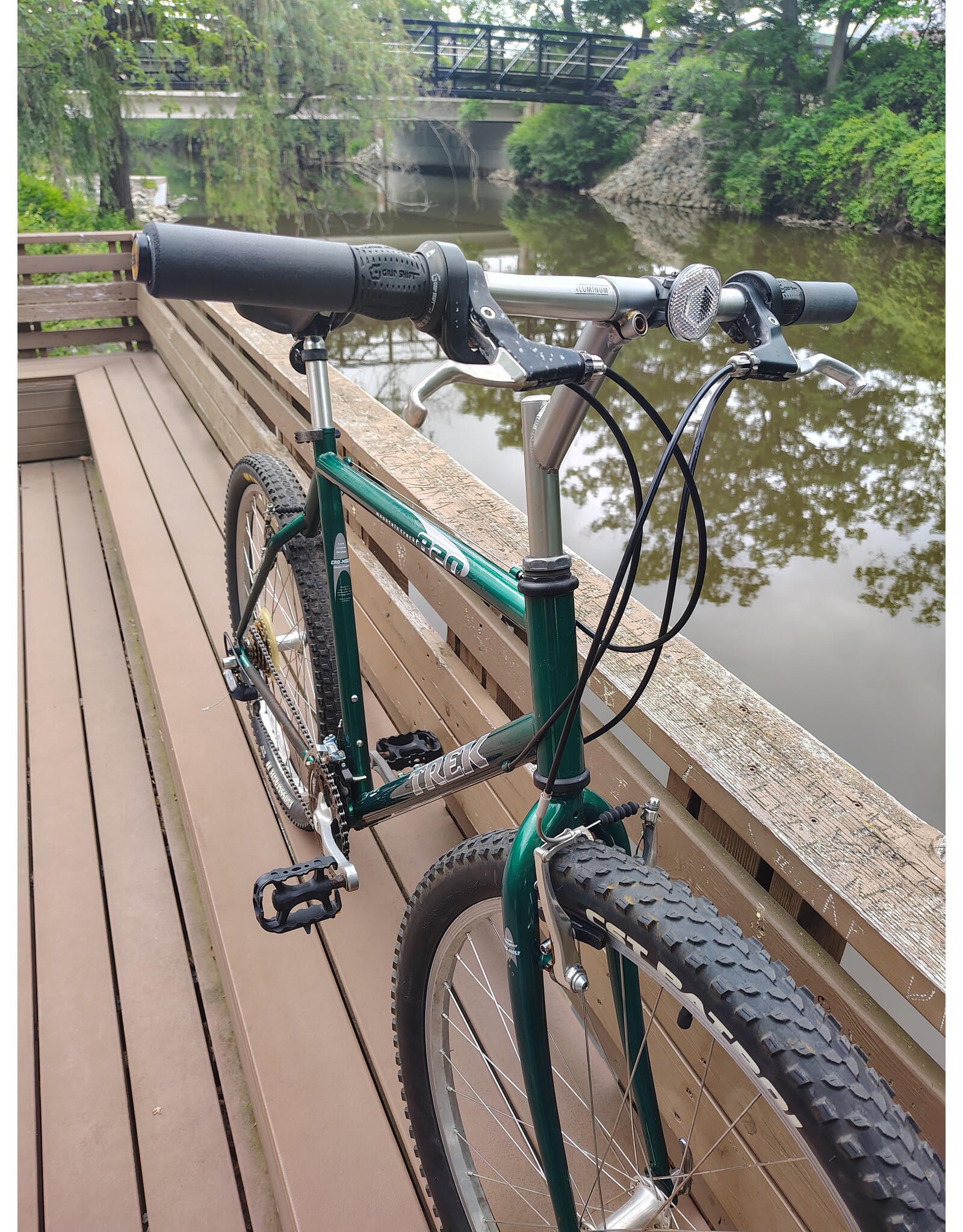 Trek, Mtn Track 820, 21in/XL, Green