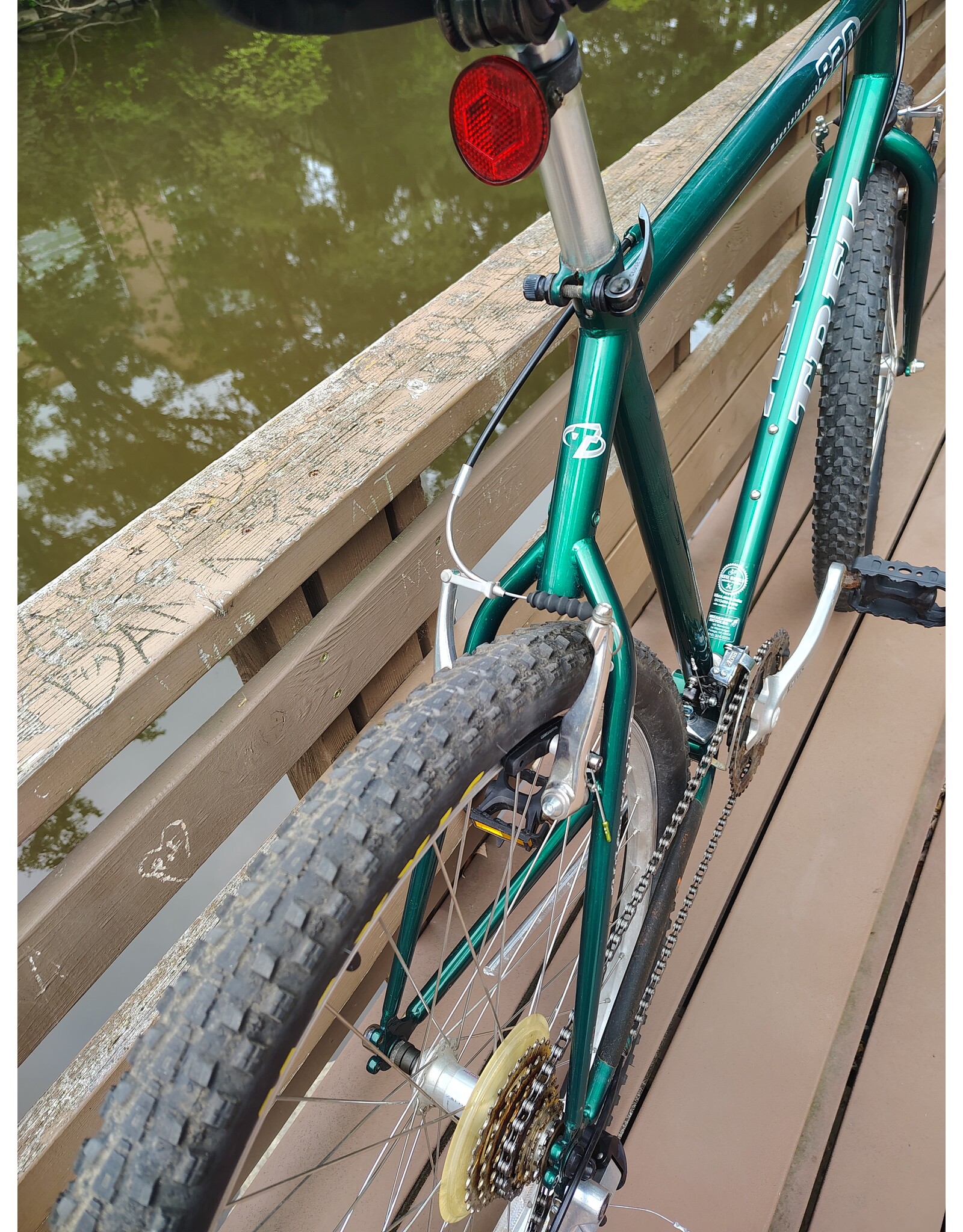 Trek, Mtn Track 820, 21in/XL, Green