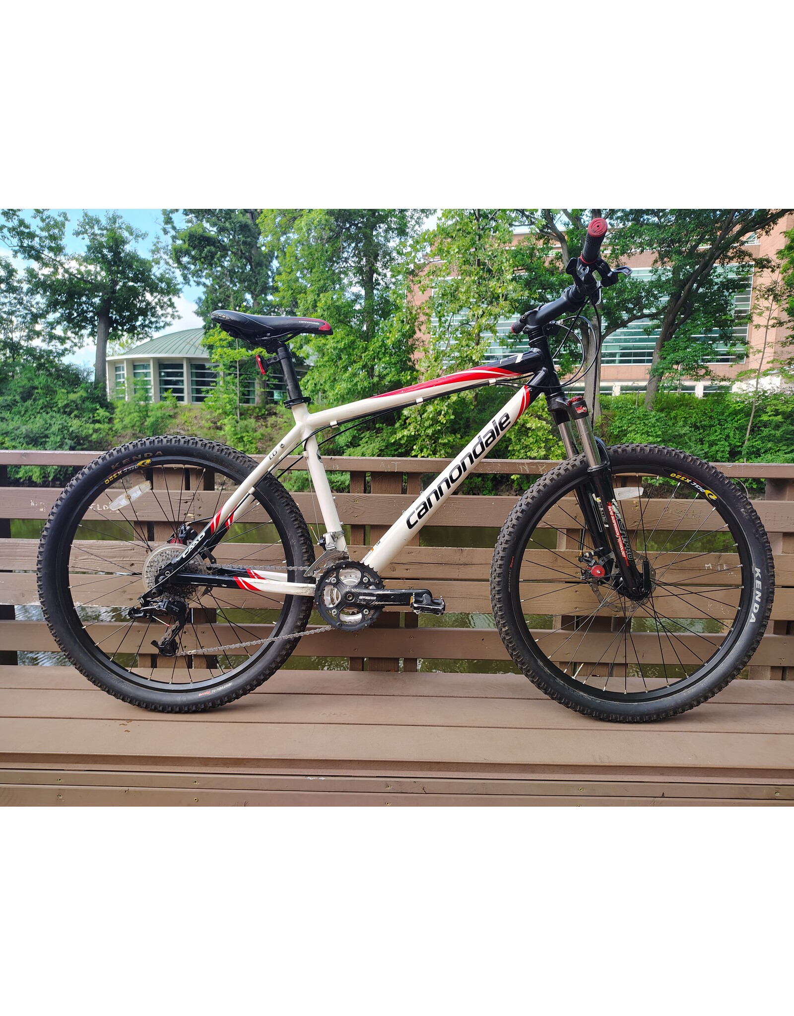 Cannondale, F7, 19in/L, White/Black/Red