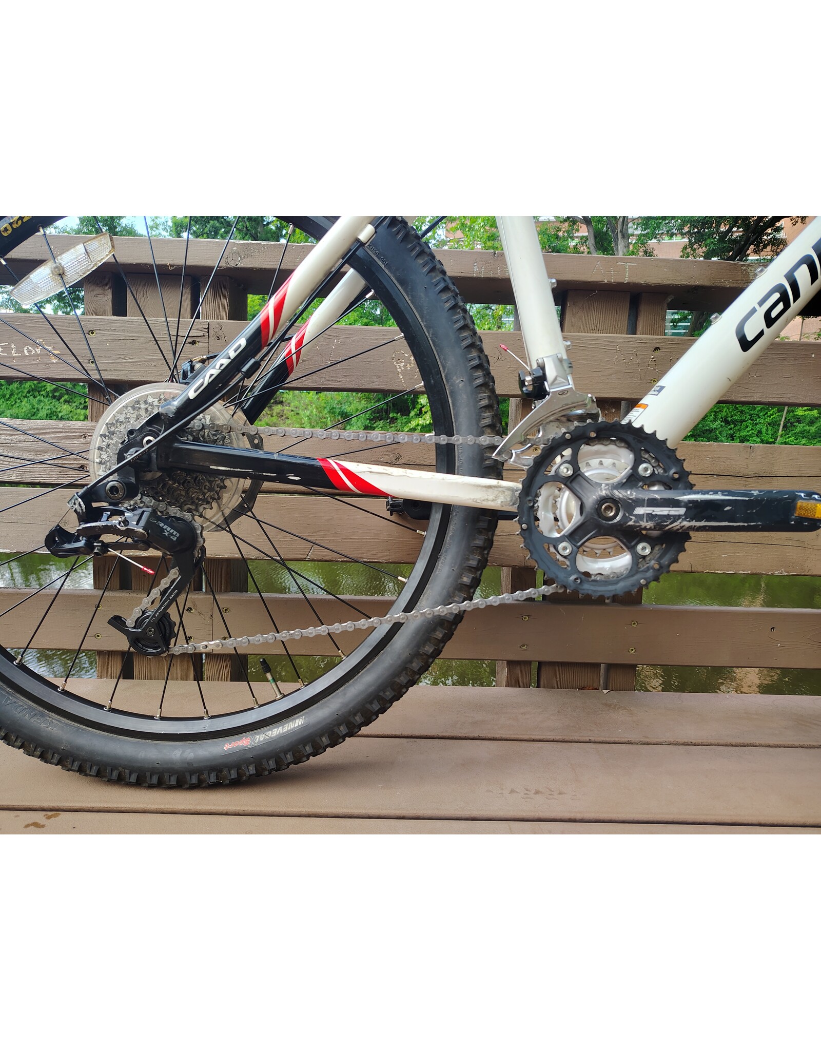 Cannondale, F7, 19in/L, White/Black/Red