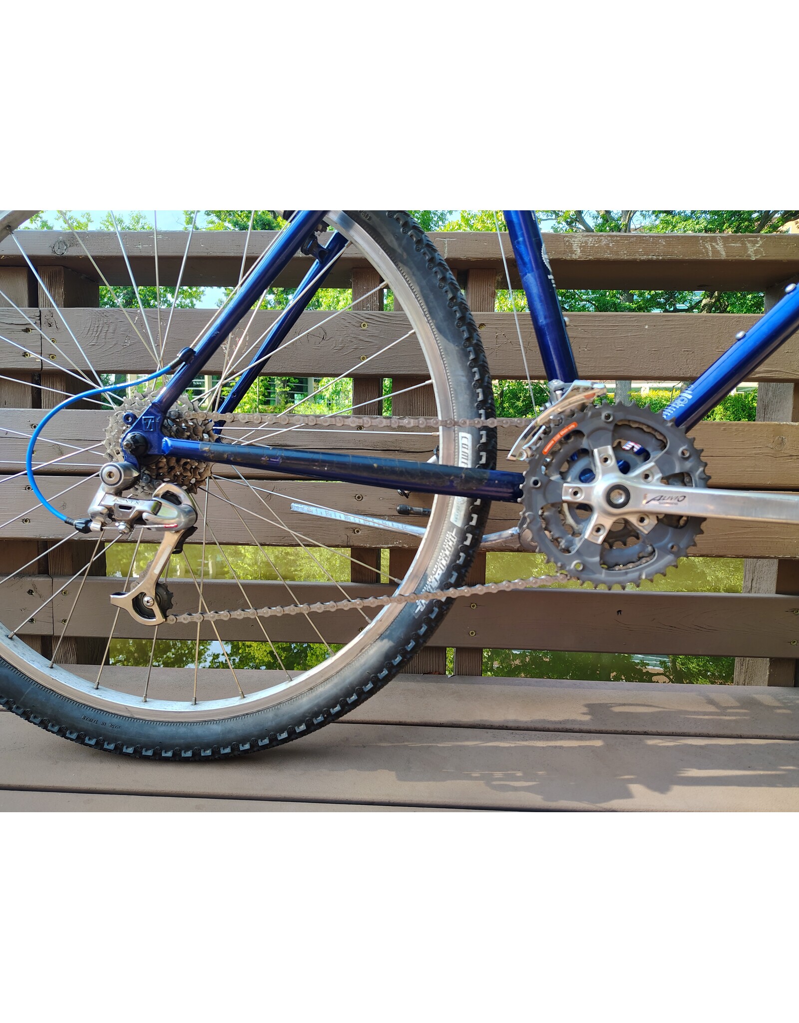 Trek, Mountain Track, L, Blue/Silver